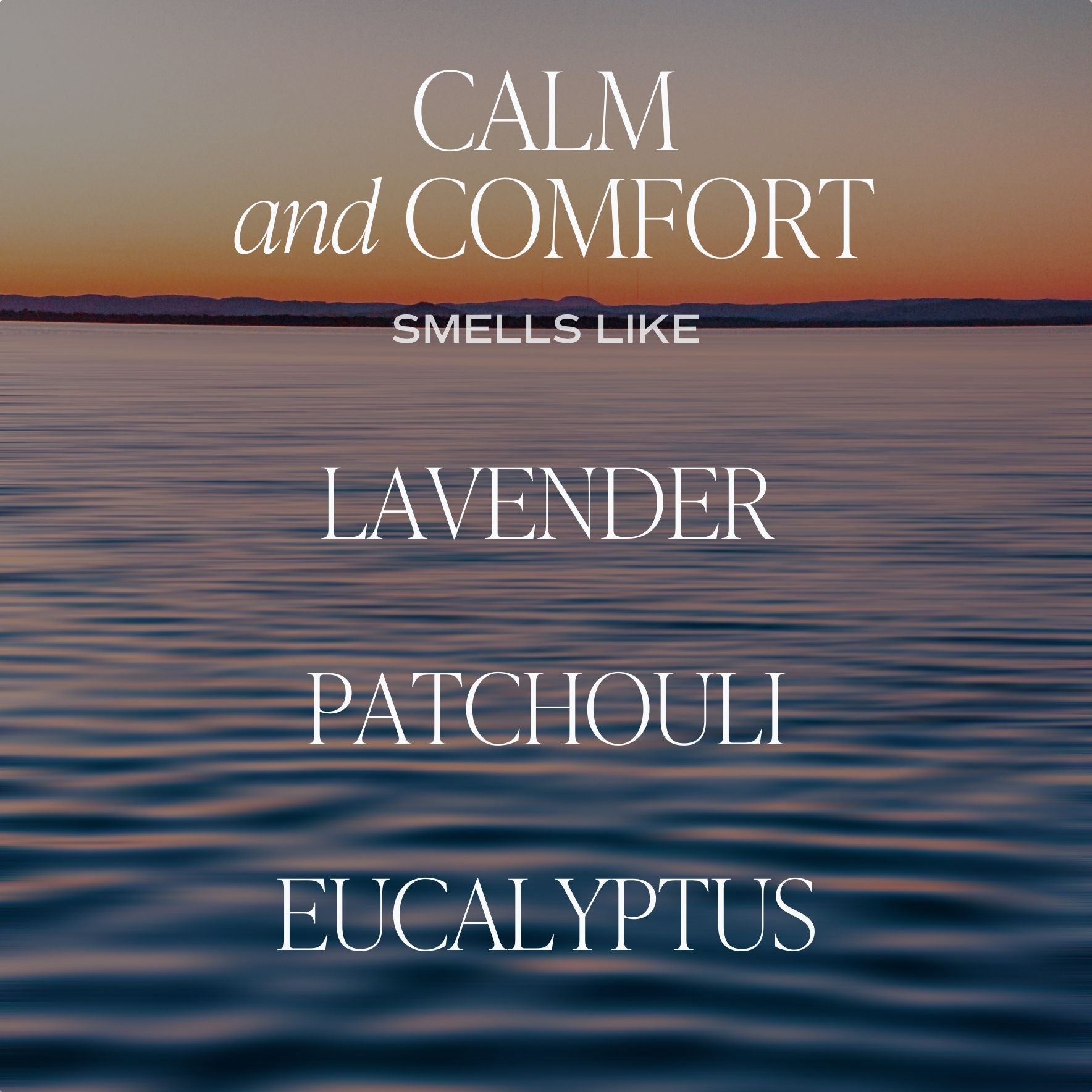 Calm and Comfort Clear Reed Diffuser