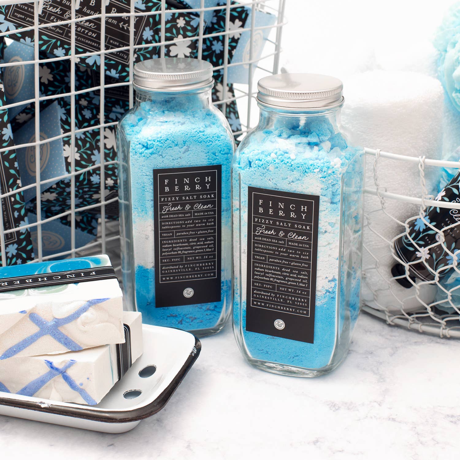 Fizzy Salt Soak - Fresh And Clean