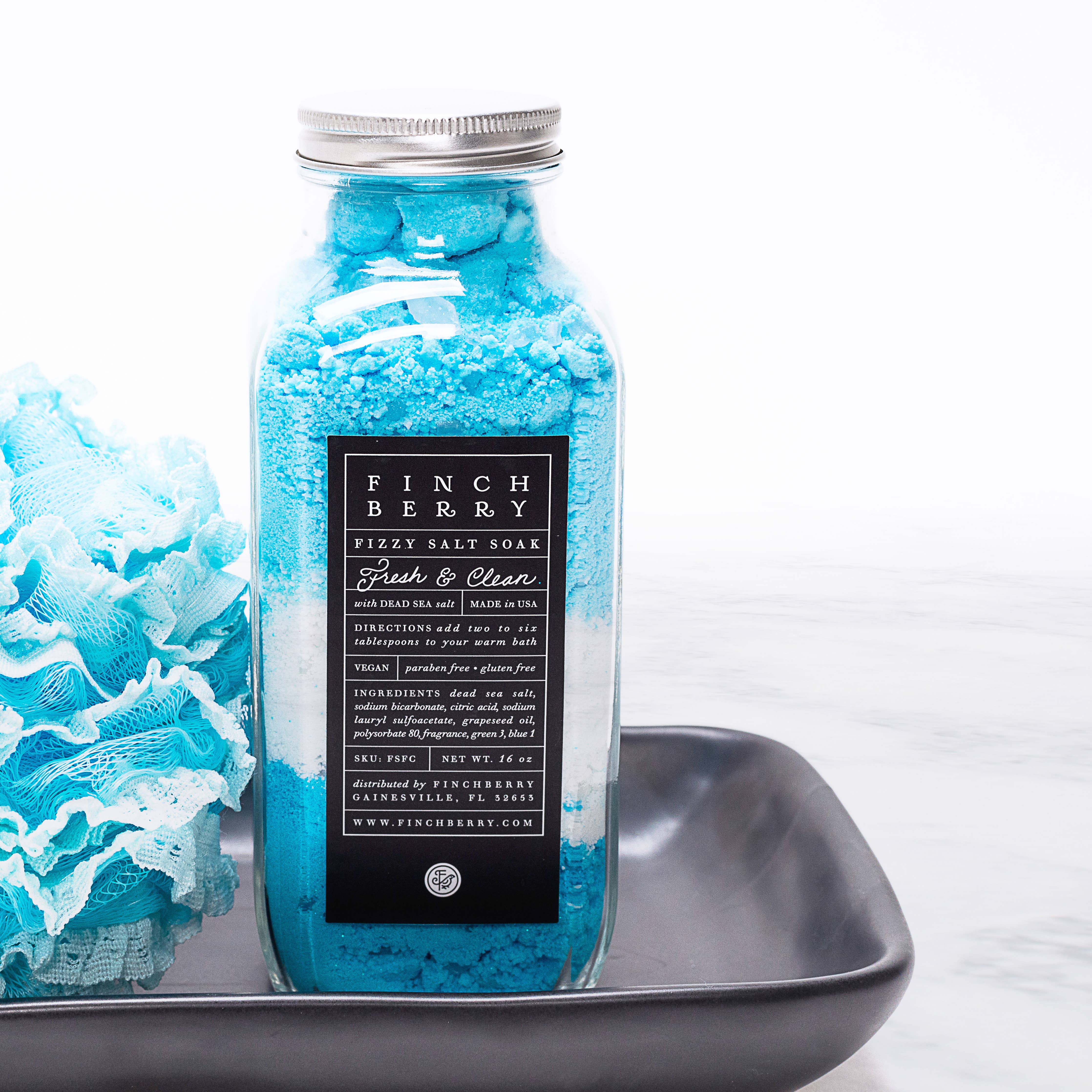 Fizzy Salt Soak - Fresh And Clean