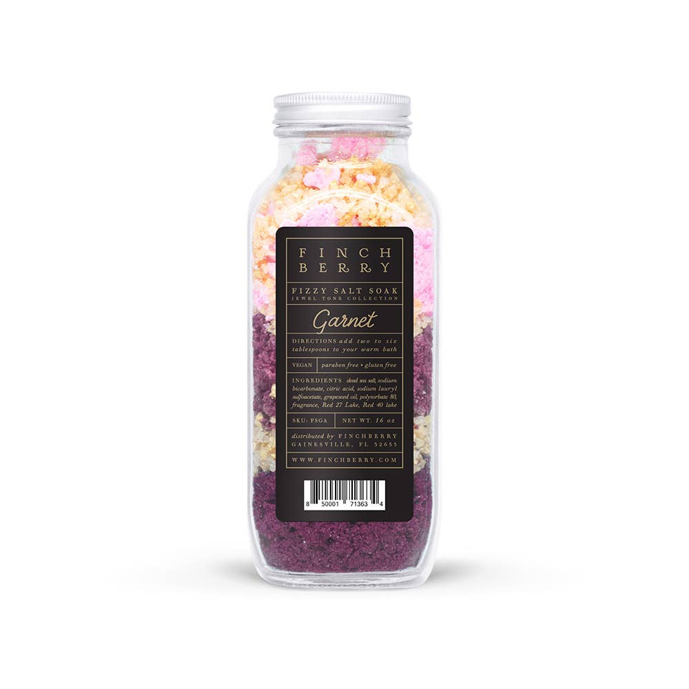Fizzy Salt Soak - Garnet