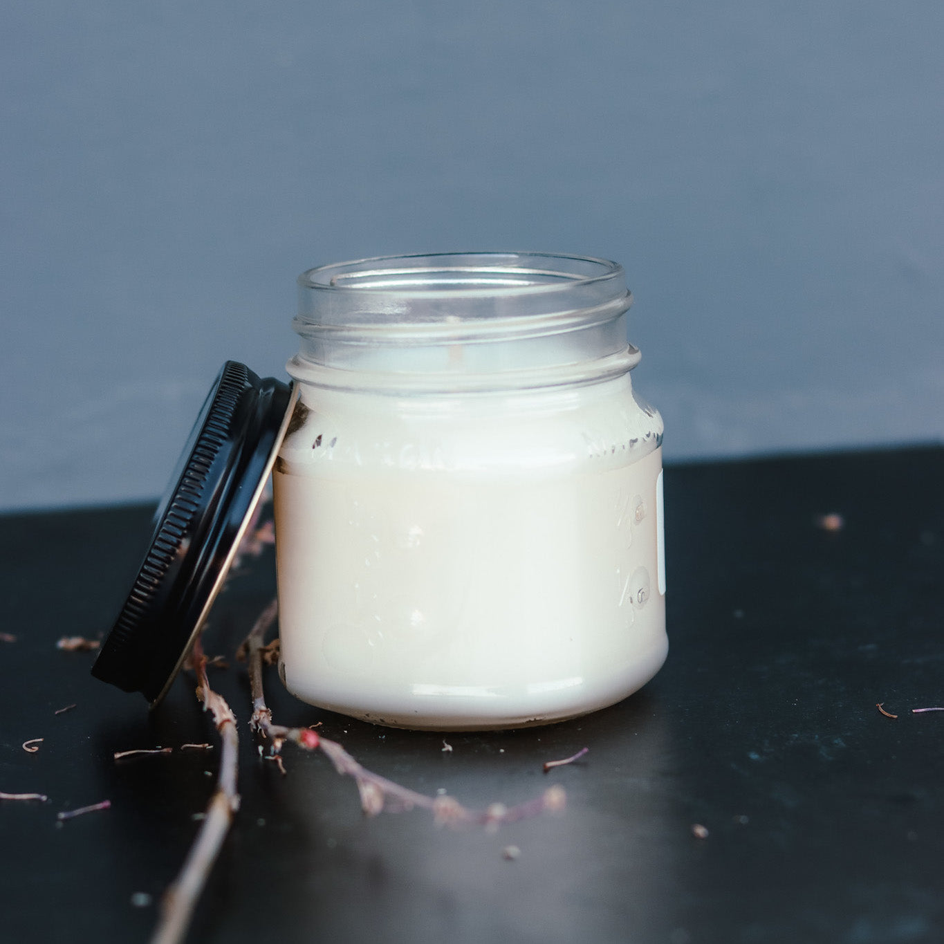 Christmas Farm Truck Mason Jar Candle