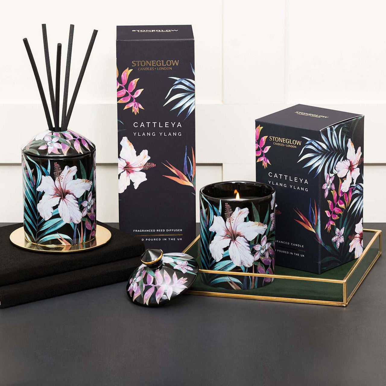 Urban Botanics - Cattleya | Ylang Ylang - Ceramic Candle