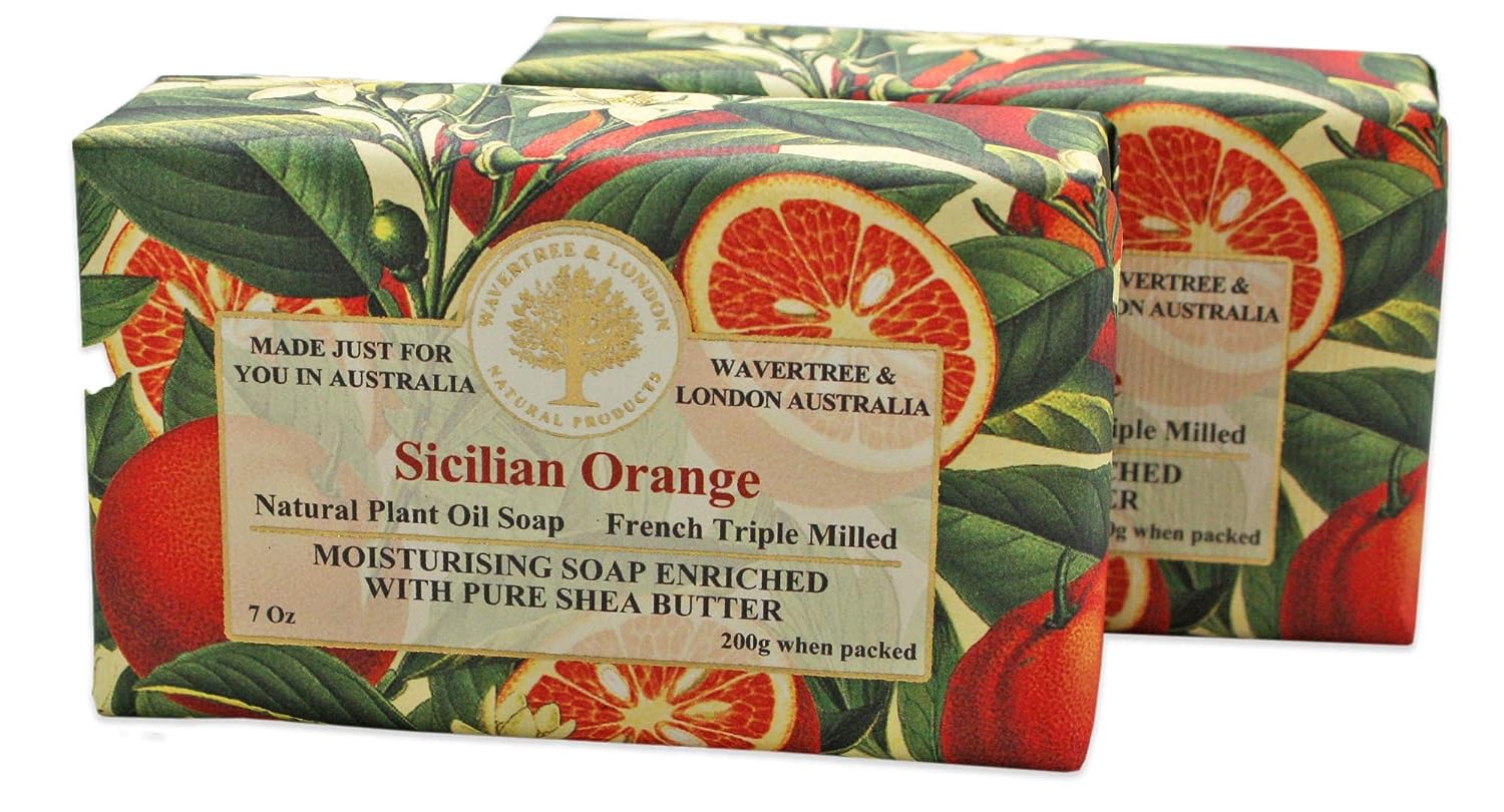 Sicilian Orange Luxury Soap Bar