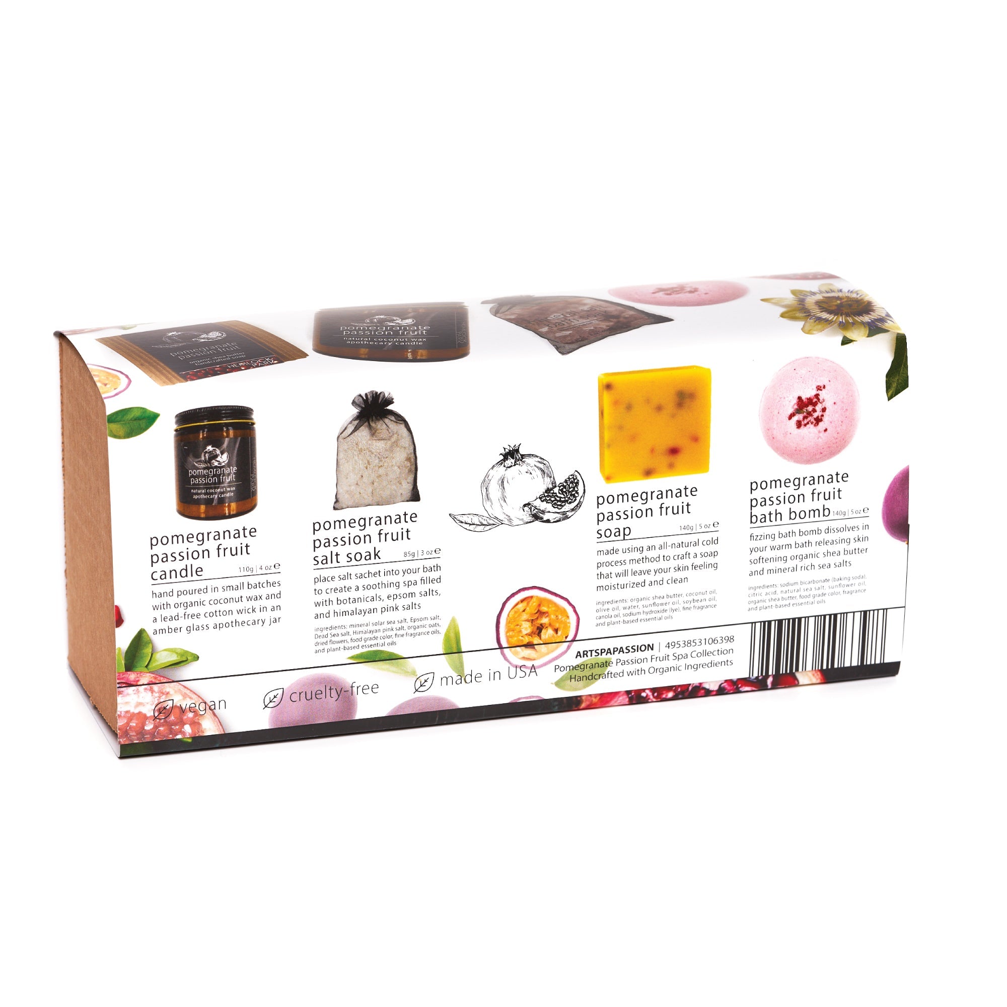 Pomegranate Passion Fruit | Artisanal Spa Collection Gift Set