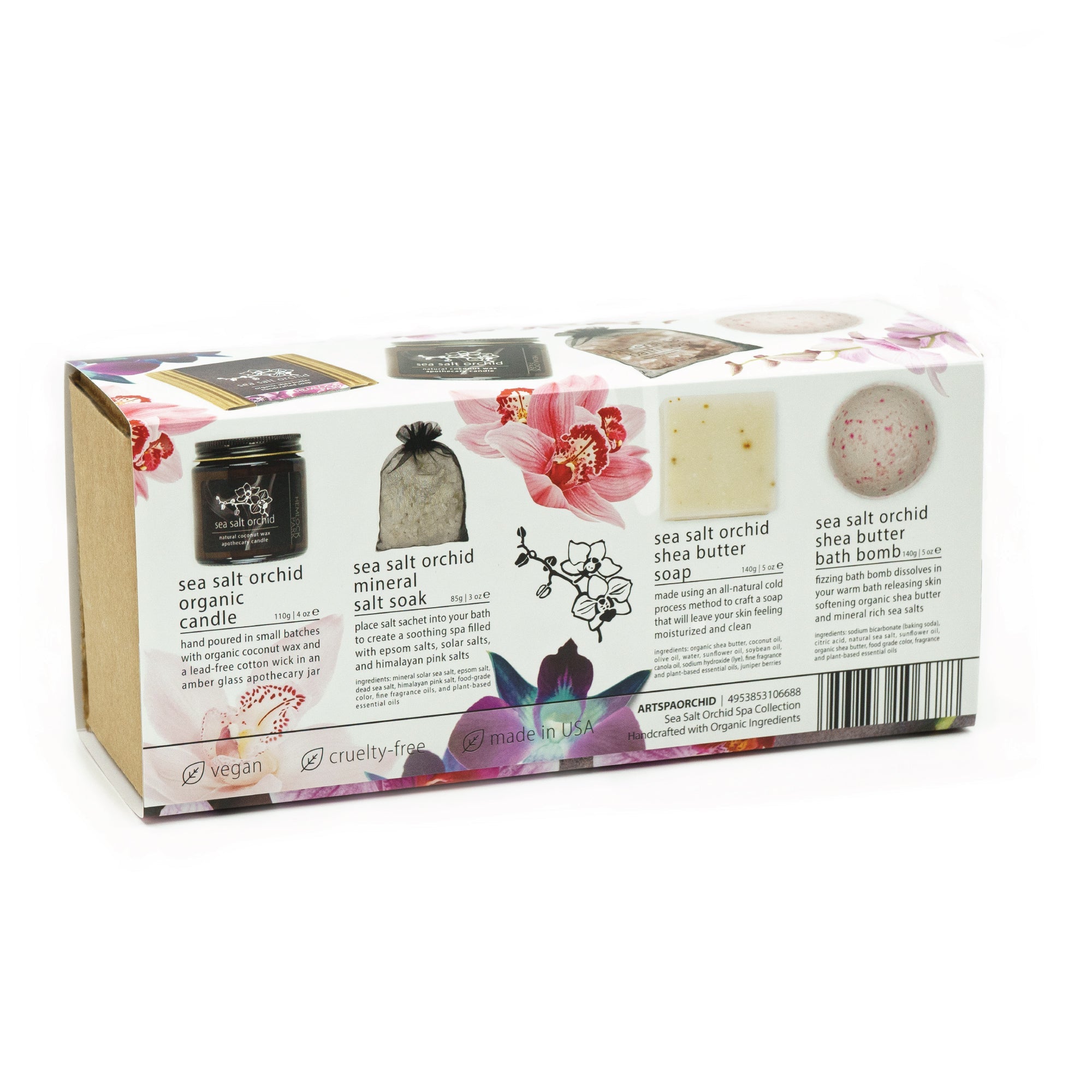 Sea Salt Orchid | Artisanal Spa Collection Gift Set
