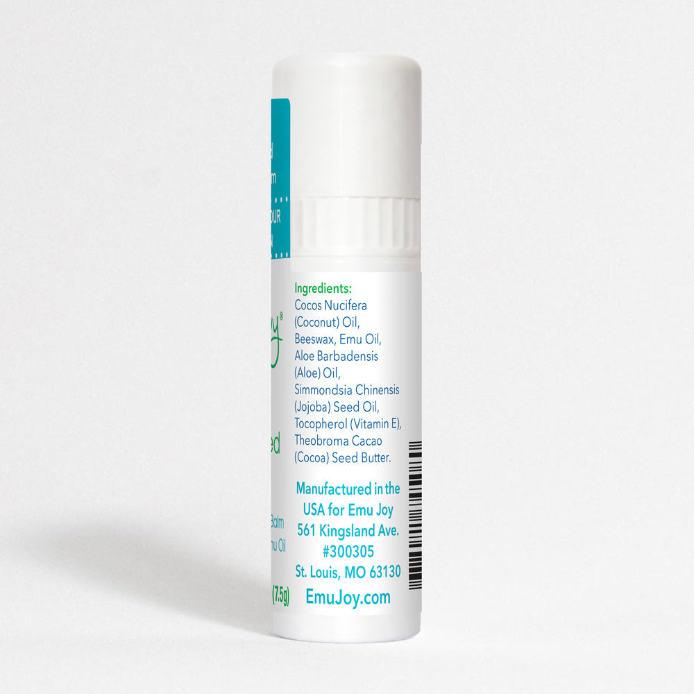 Chap-Lip Lip Balm Moisturizing Power Unlocked! – Emu Joy Banish Chapped Lips with Emu Oil