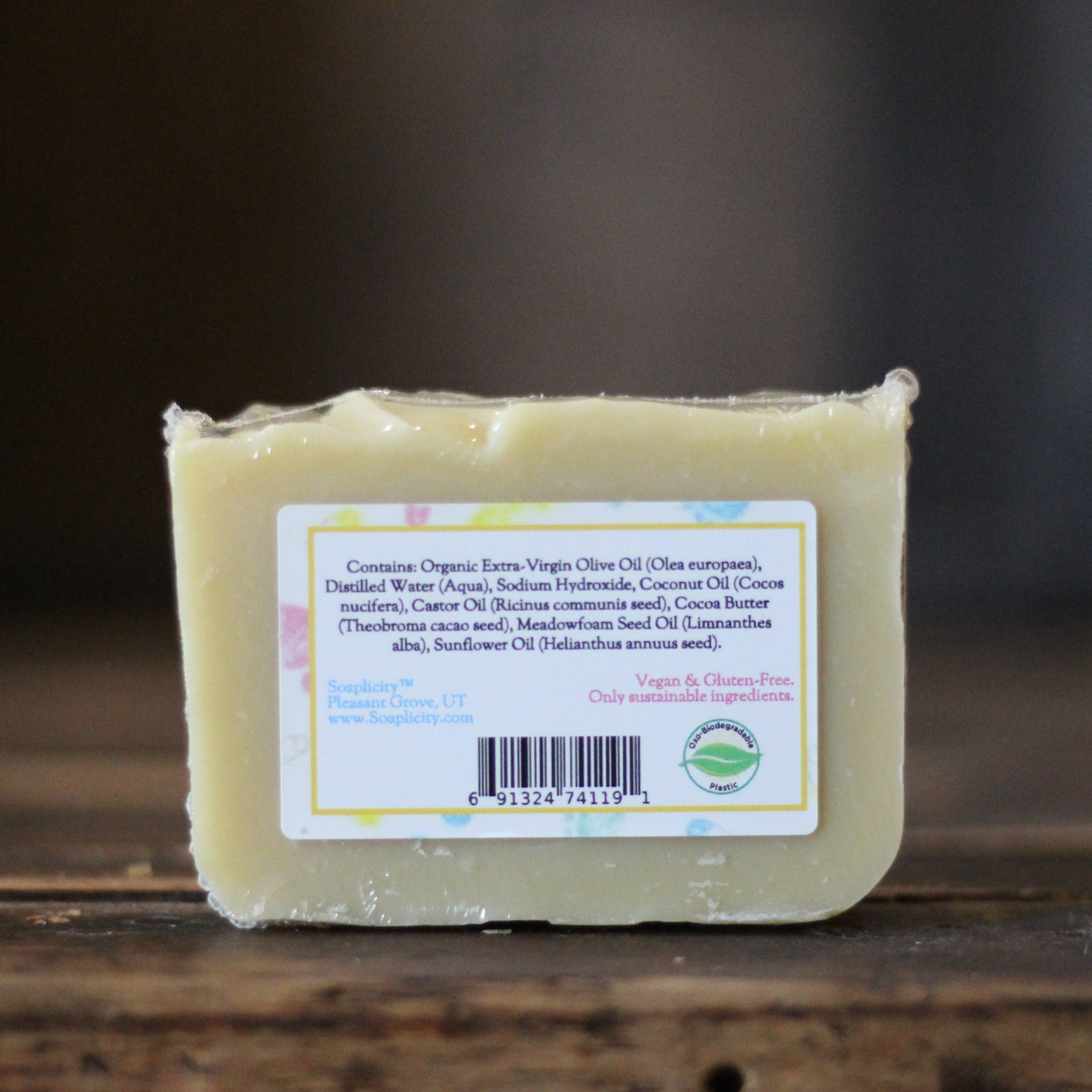 Bare Naked Baby - All-Natural, Unscented Bastille Soap