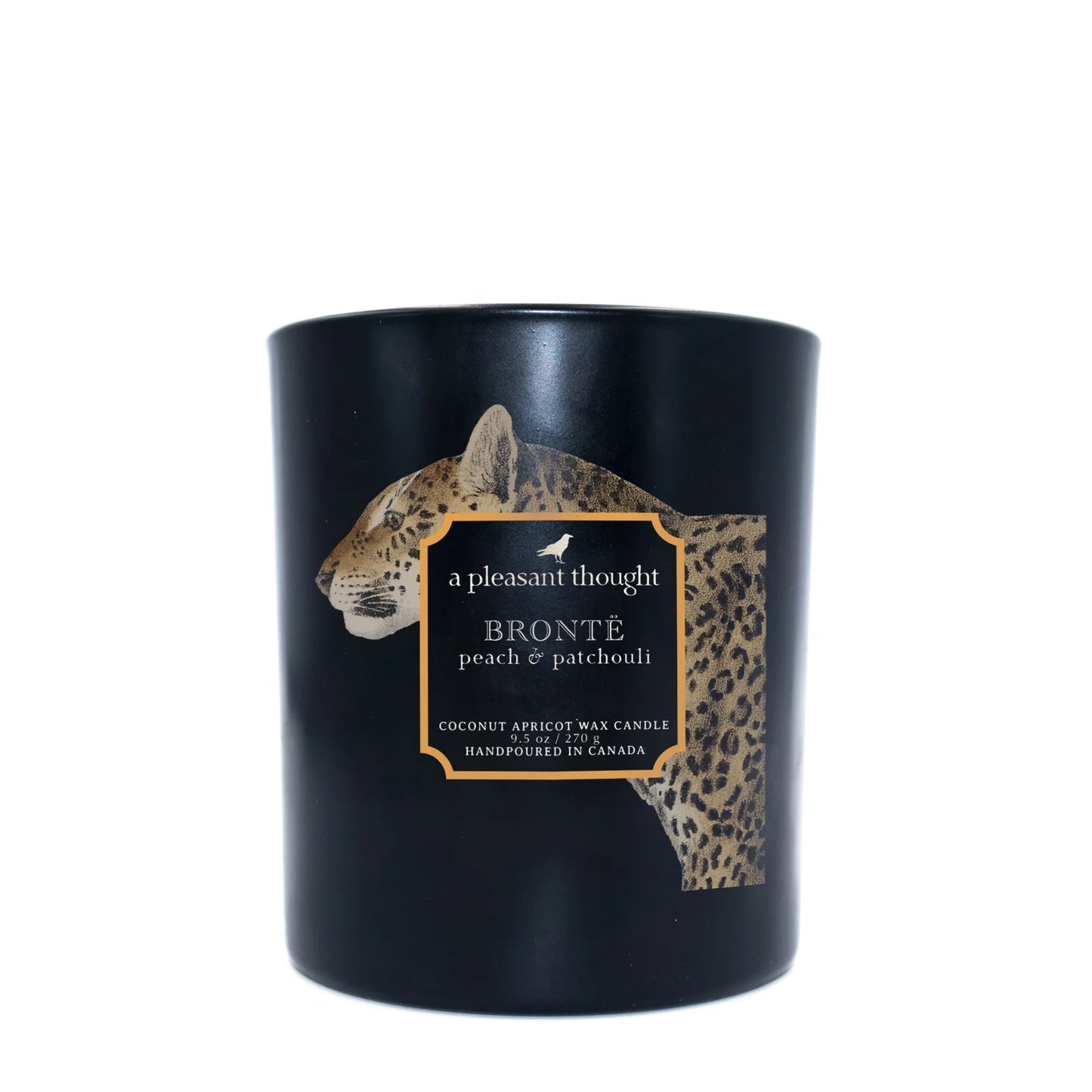 BRONTË | Peach & Patchouli | Raven Candle