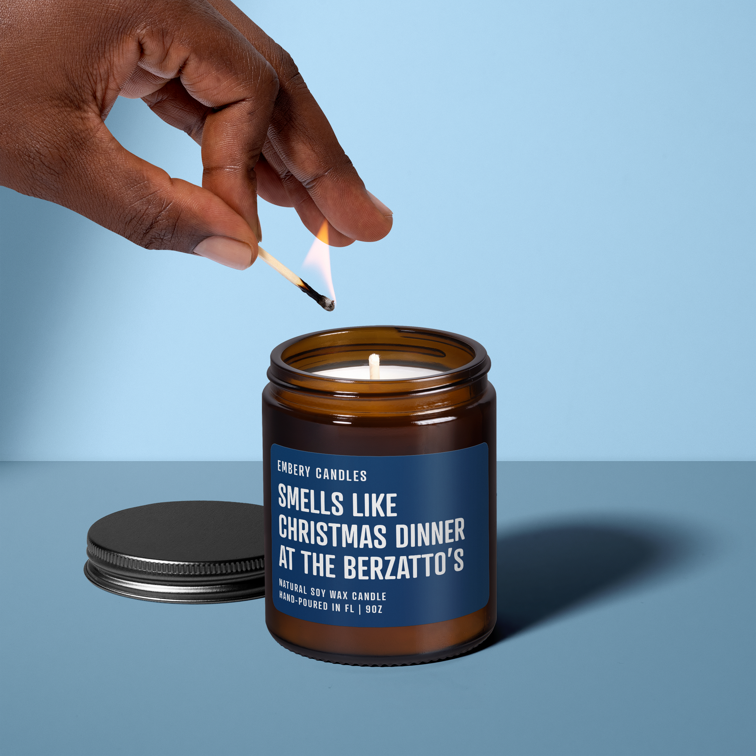 Smells Like Christmas Dinner at the Berzatto's | Soy Wax Scented Candle