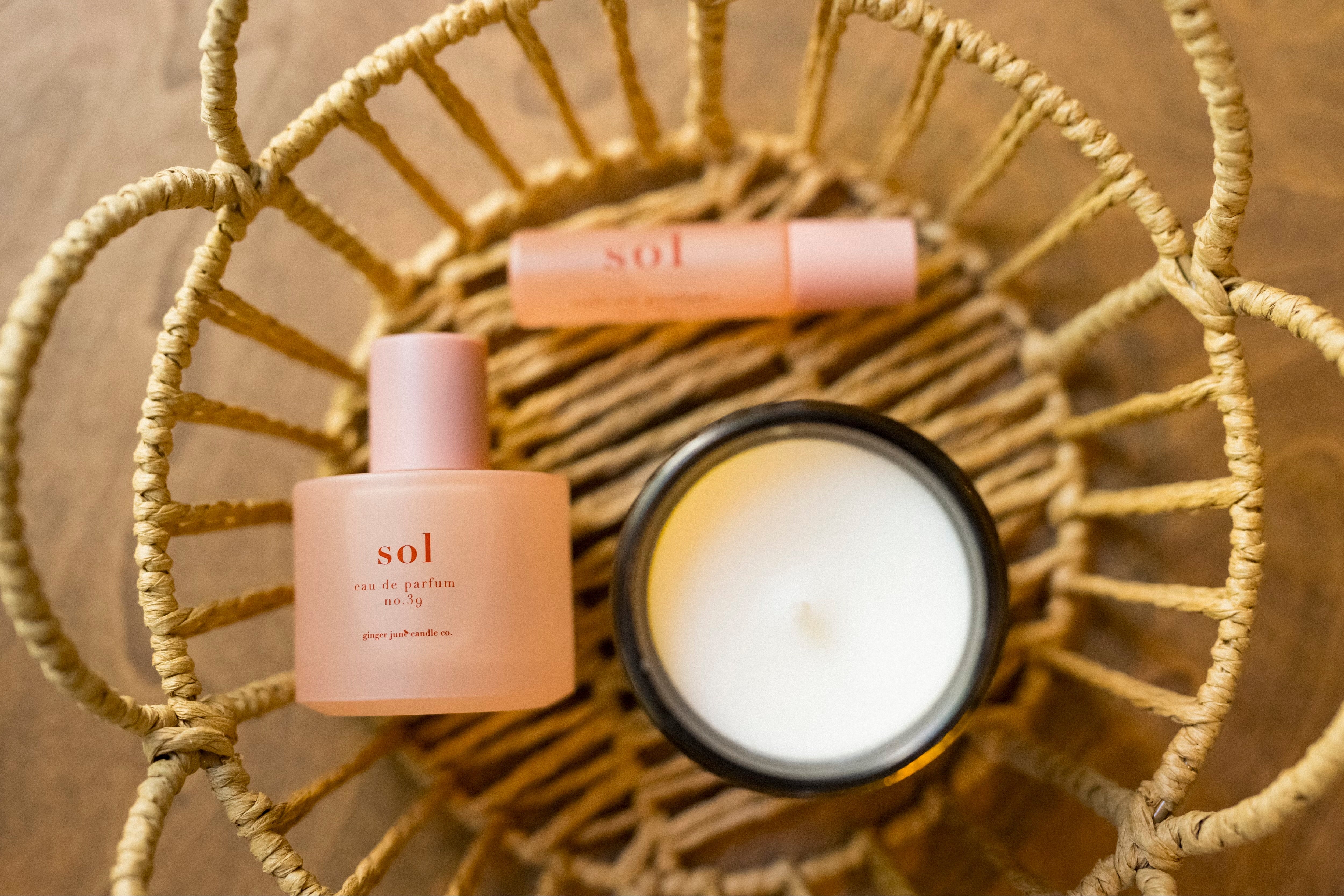 no. 39 sol • clean perfume • roll-on or eau de parfum options