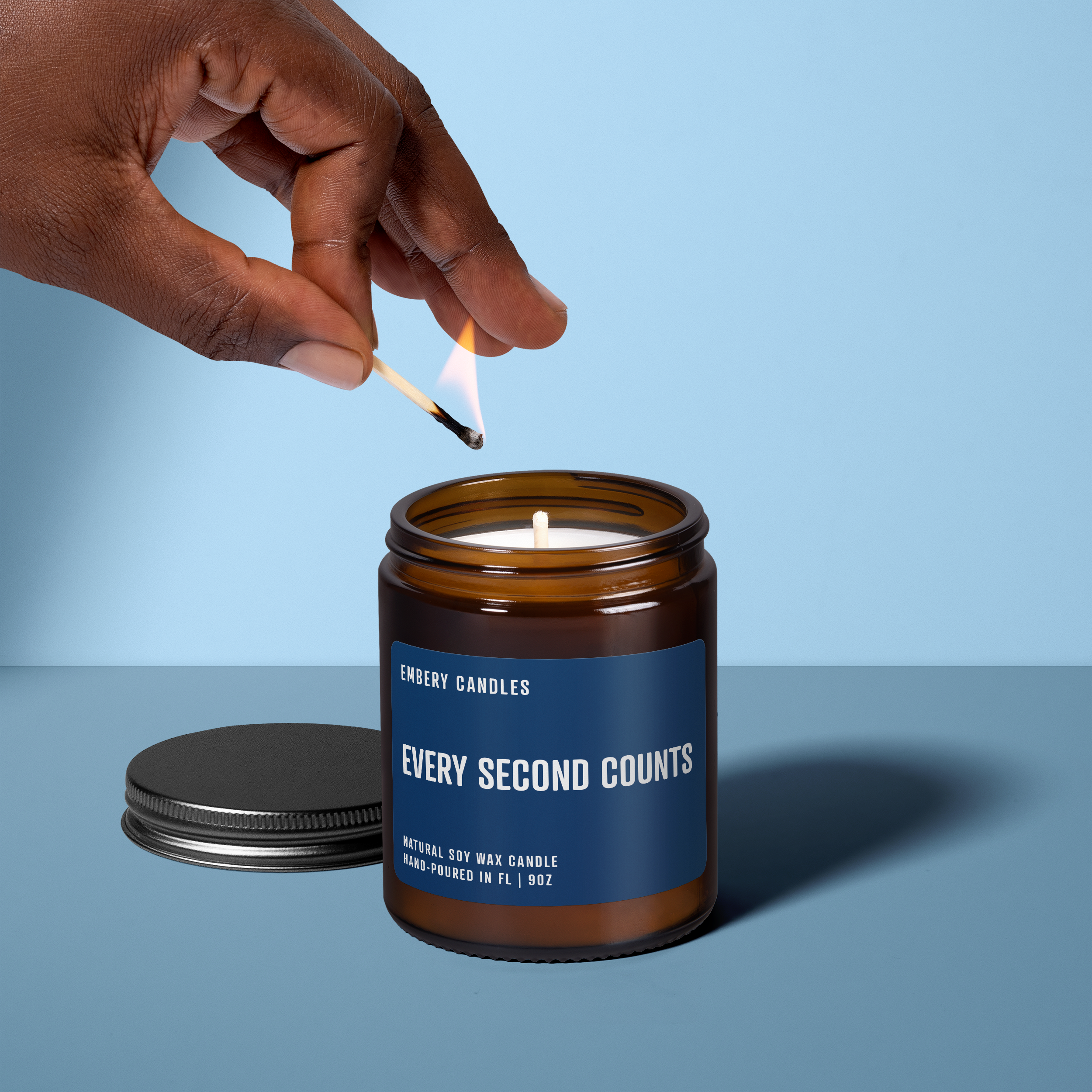 Every Second Counts | Soy Wax Scented Candle
