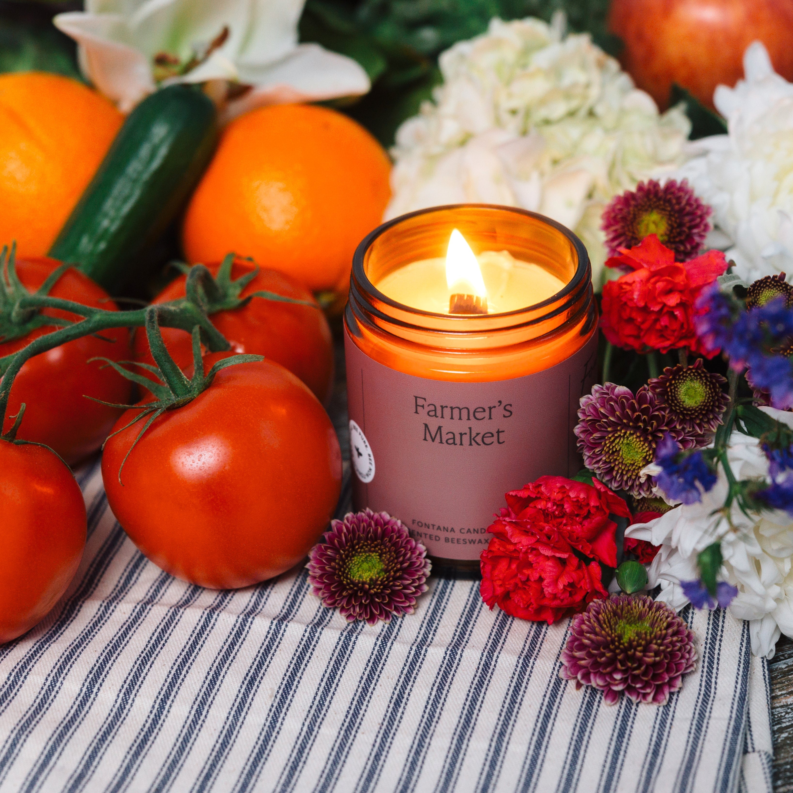 Farmer's Market Jar Candle