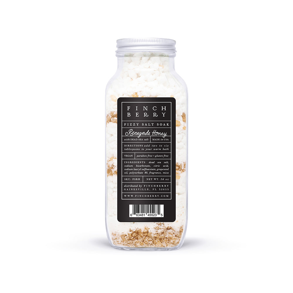 Fizzy Salt Soak - Renegade Honey