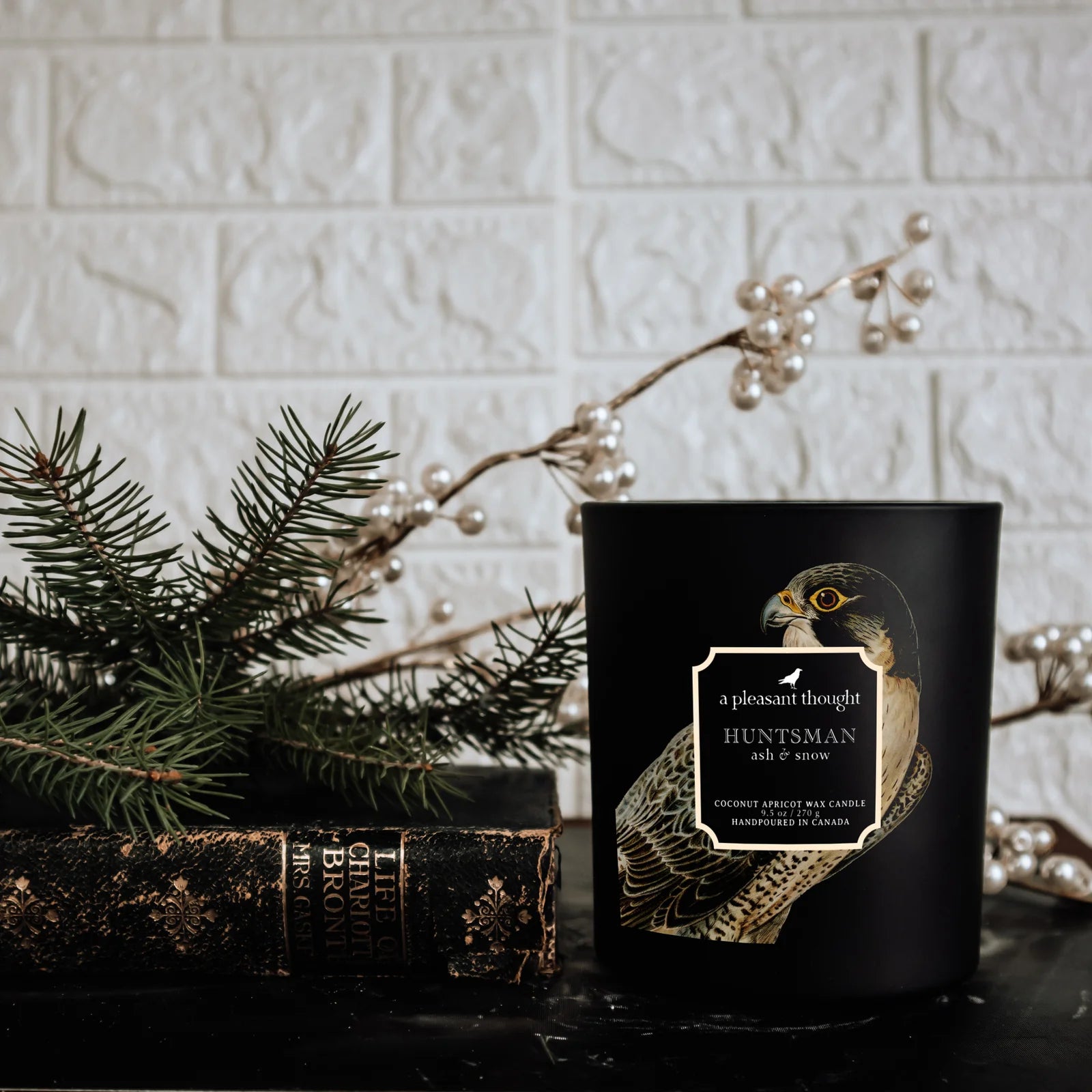 HUNTSMAN | Snow & Ash | Raven Candle