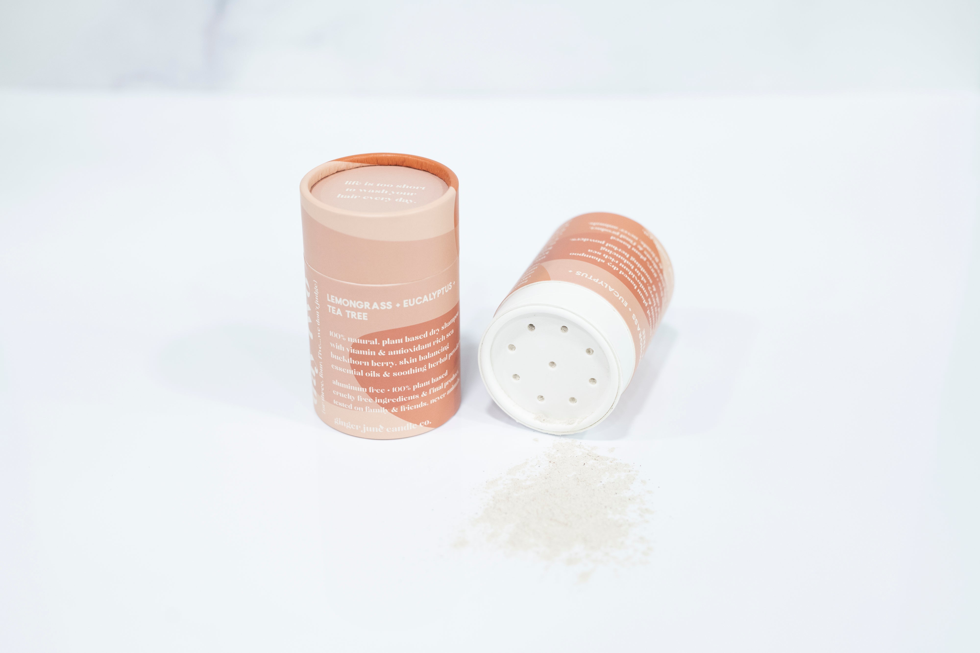 day two • 100% natural dry shampoo