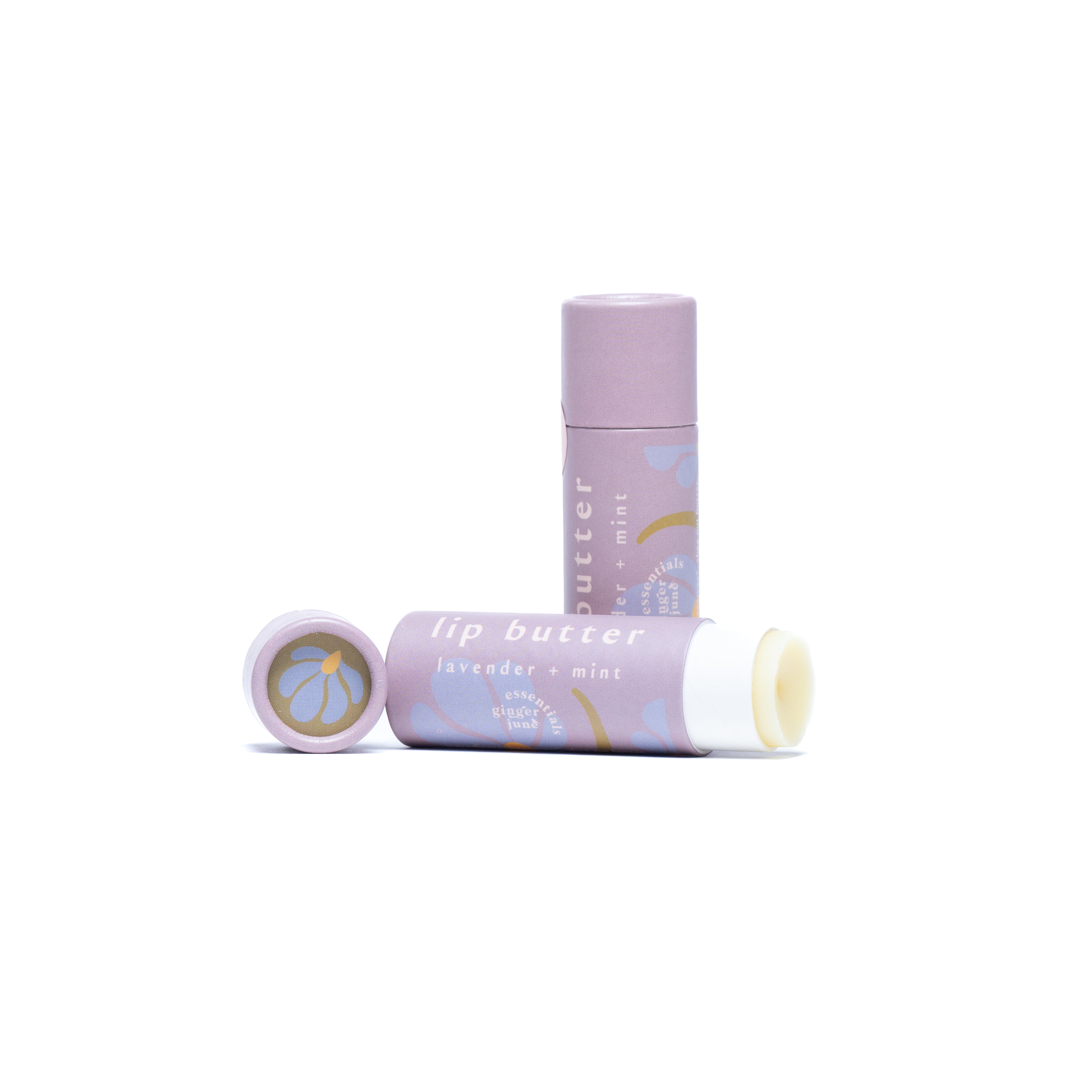 Lavender peppermint lip butter • beeswax based