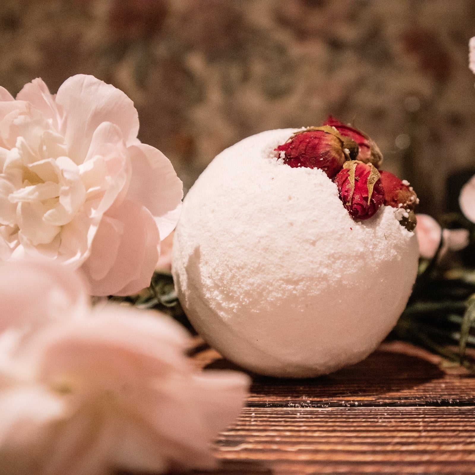 Monroe | Plum Blossom & Peony | Bath Bomb