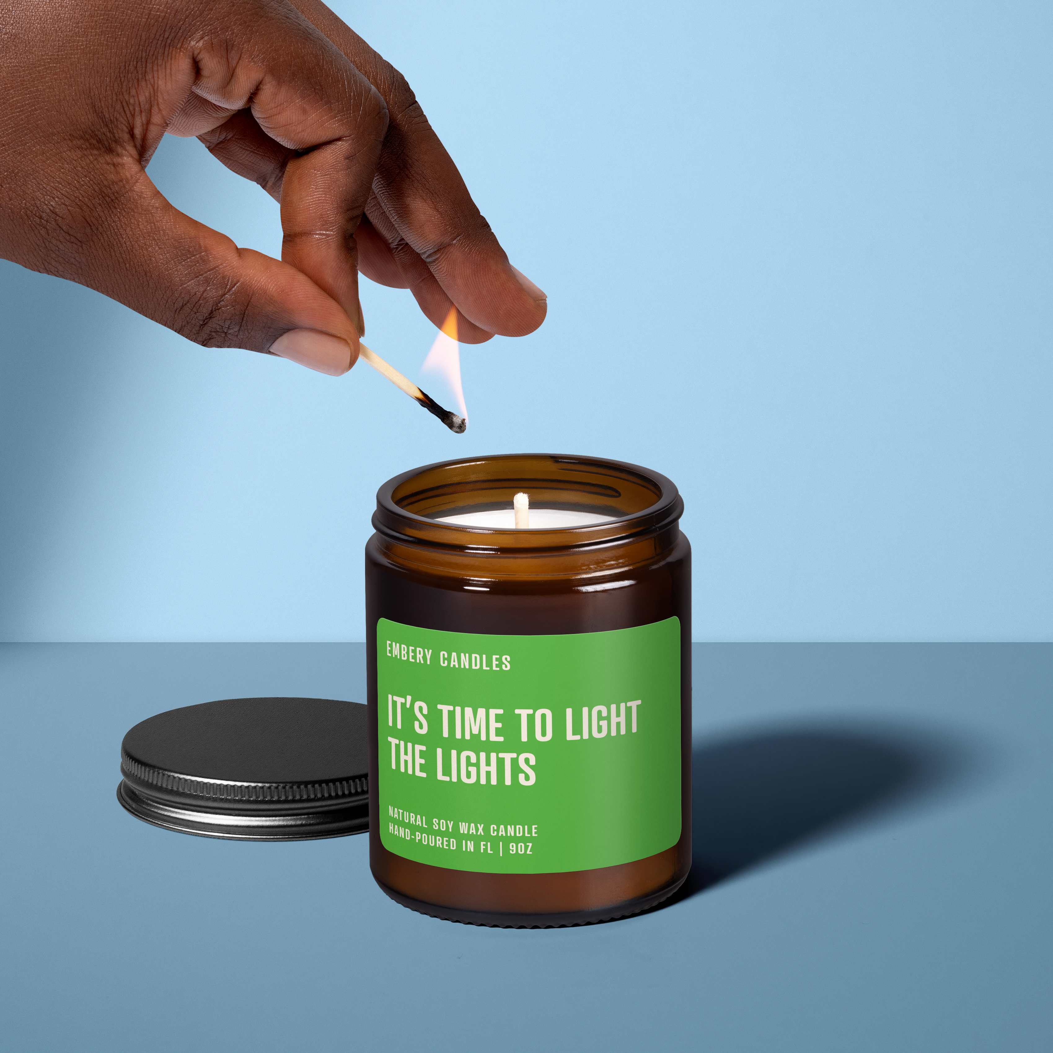 It's Time to Light the Lights | Soy Wax Scented Candle