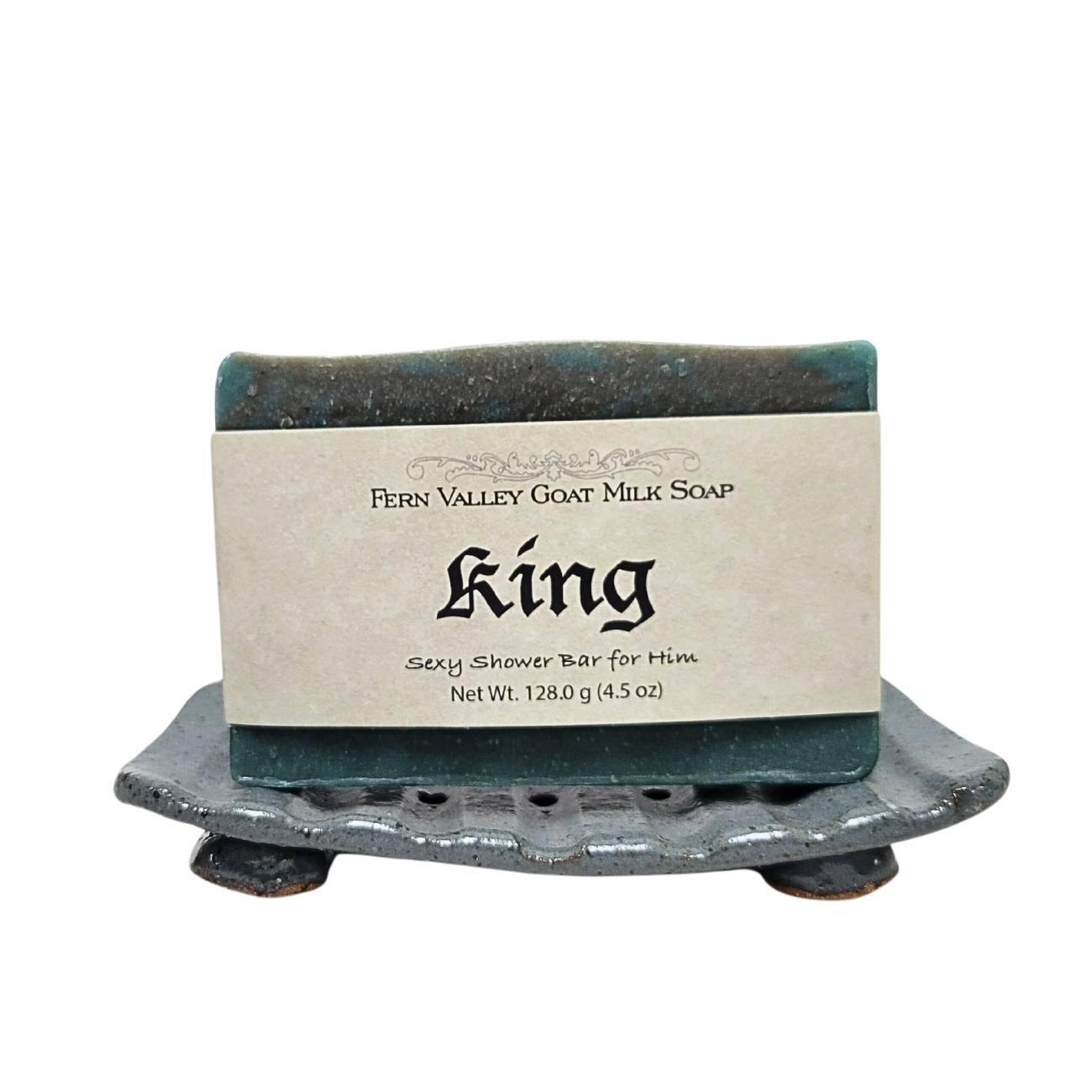 Natural Goat Milk Soap | Exfoliating Scrub | King - Sexy Cologne Scent