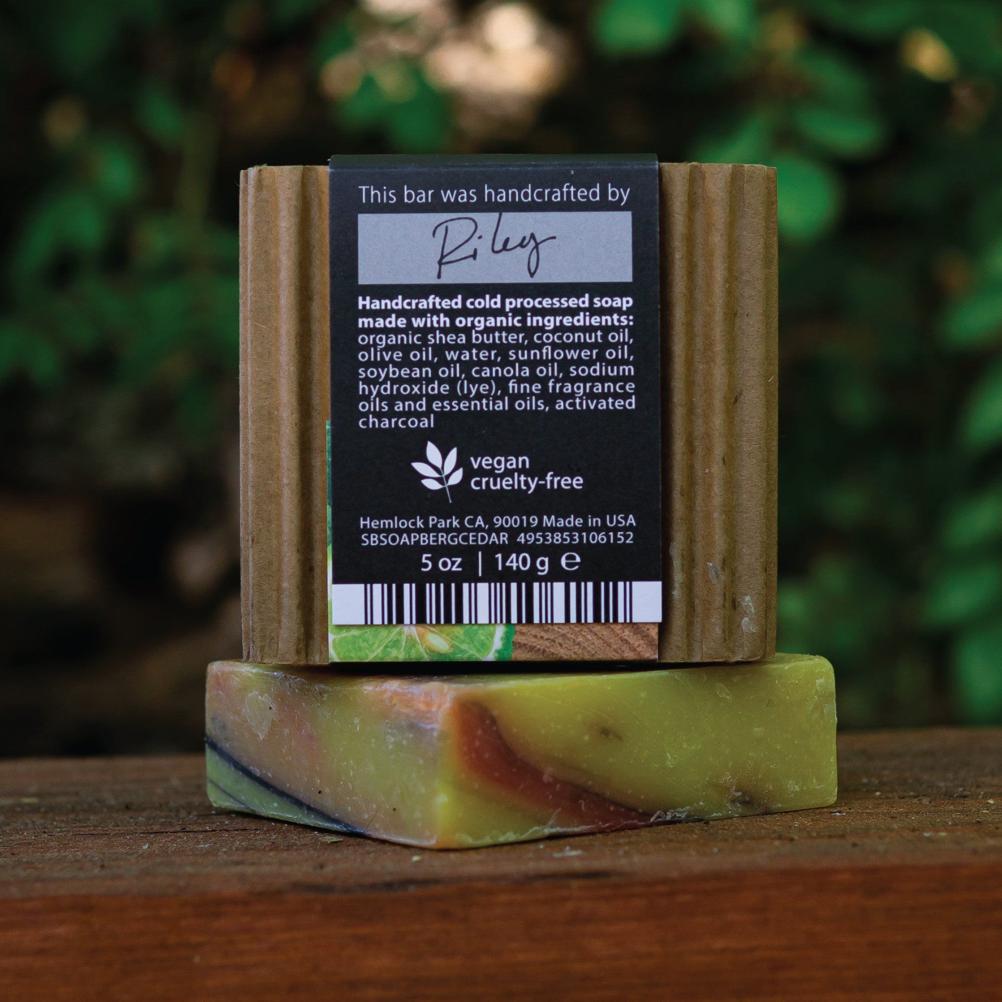 Bergamot Cedar | Organic Shea Butter Soap
