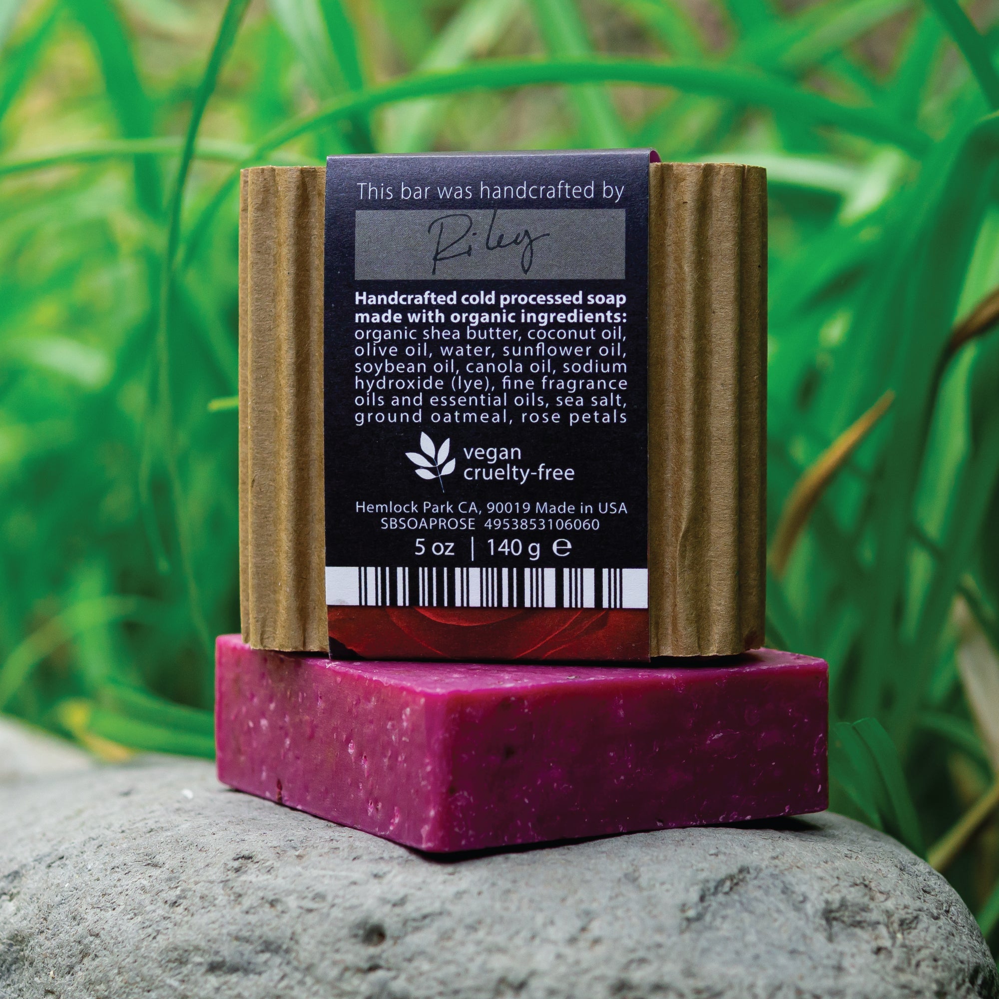 Scarlet Rose | Organic Shea Butter Soap