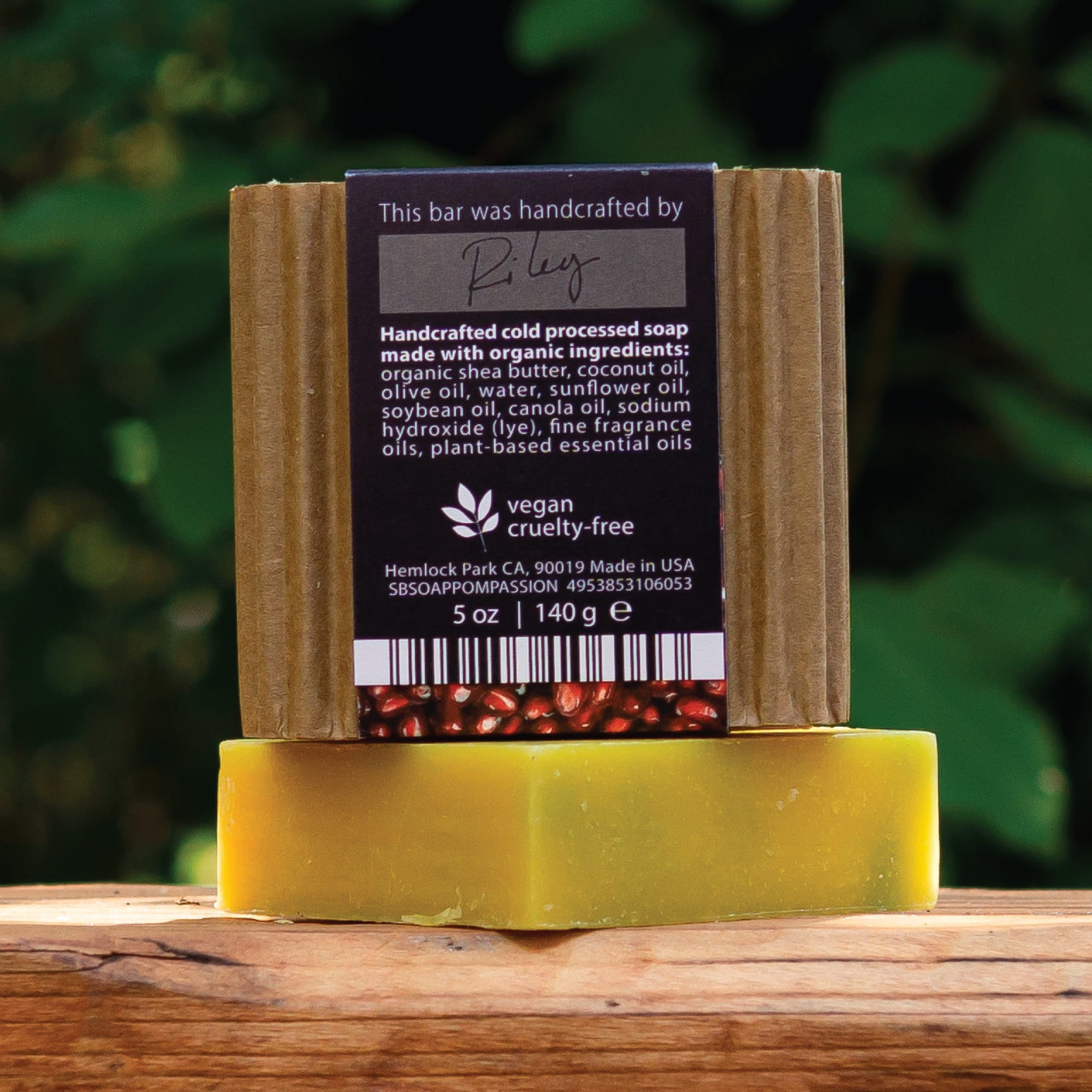 Pomegranate Passion | Organic Shea Butter Soap