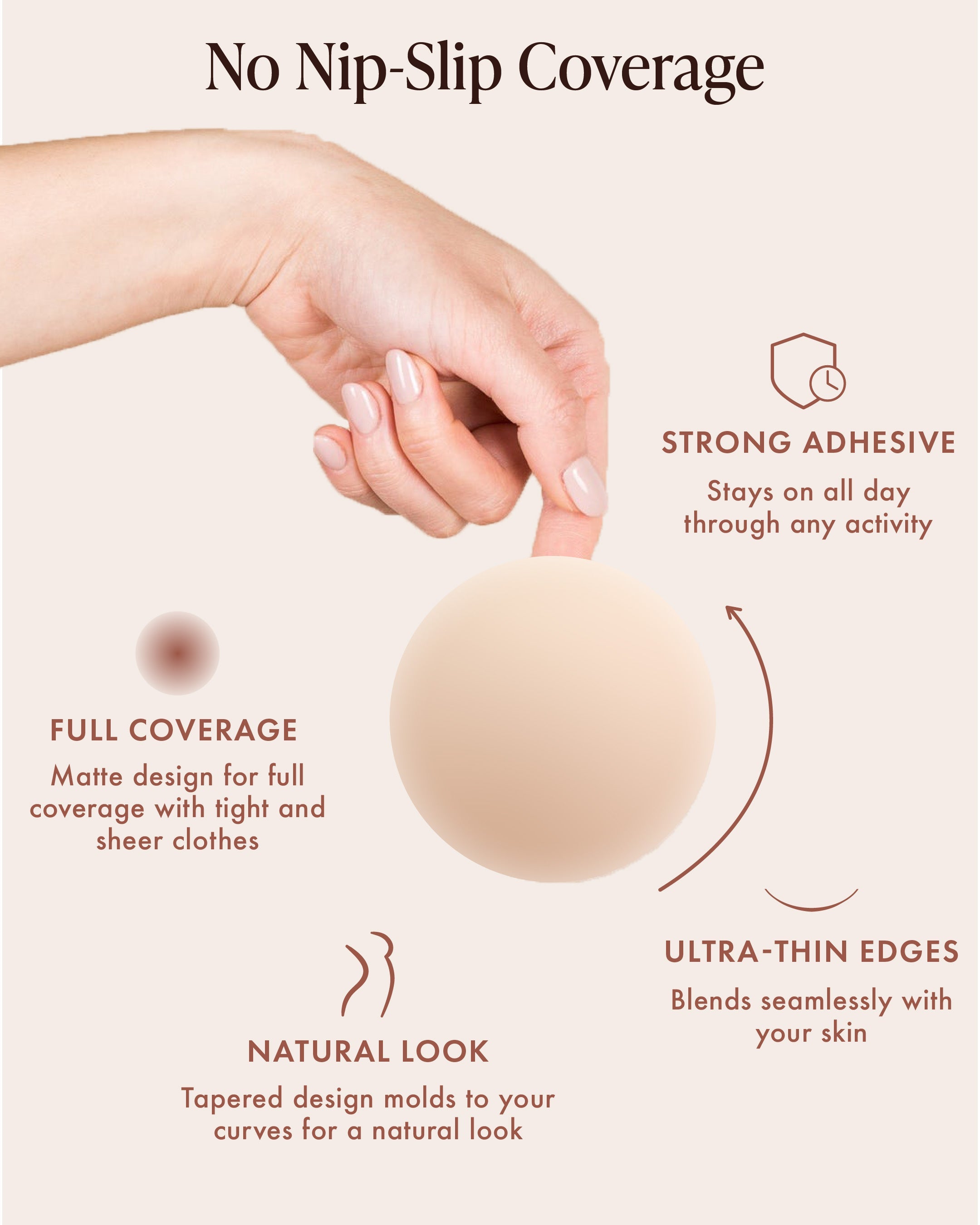 Adhesive Nipple Covers