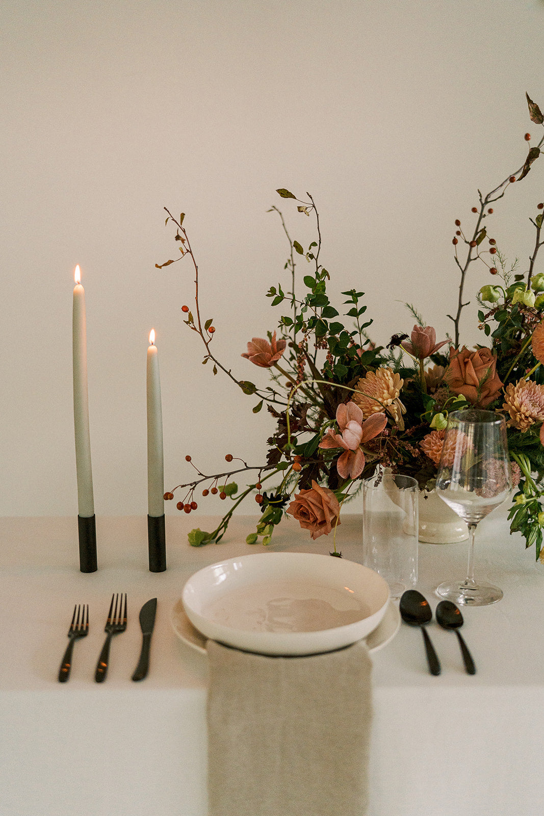 Eucalyptus | Dipped Beeswax Taper Candles