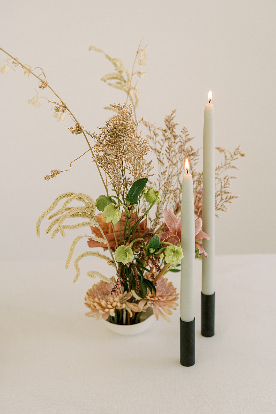 Eucalyptus | Dipped Beeswax Taper Candles