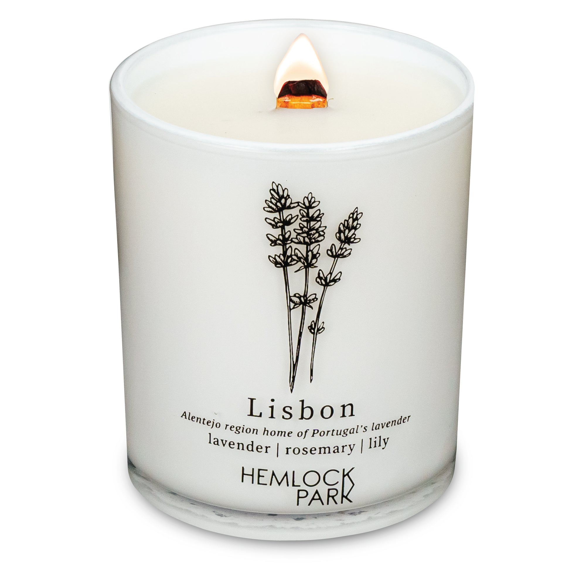Lisbon | Passport Wood Wick Candle