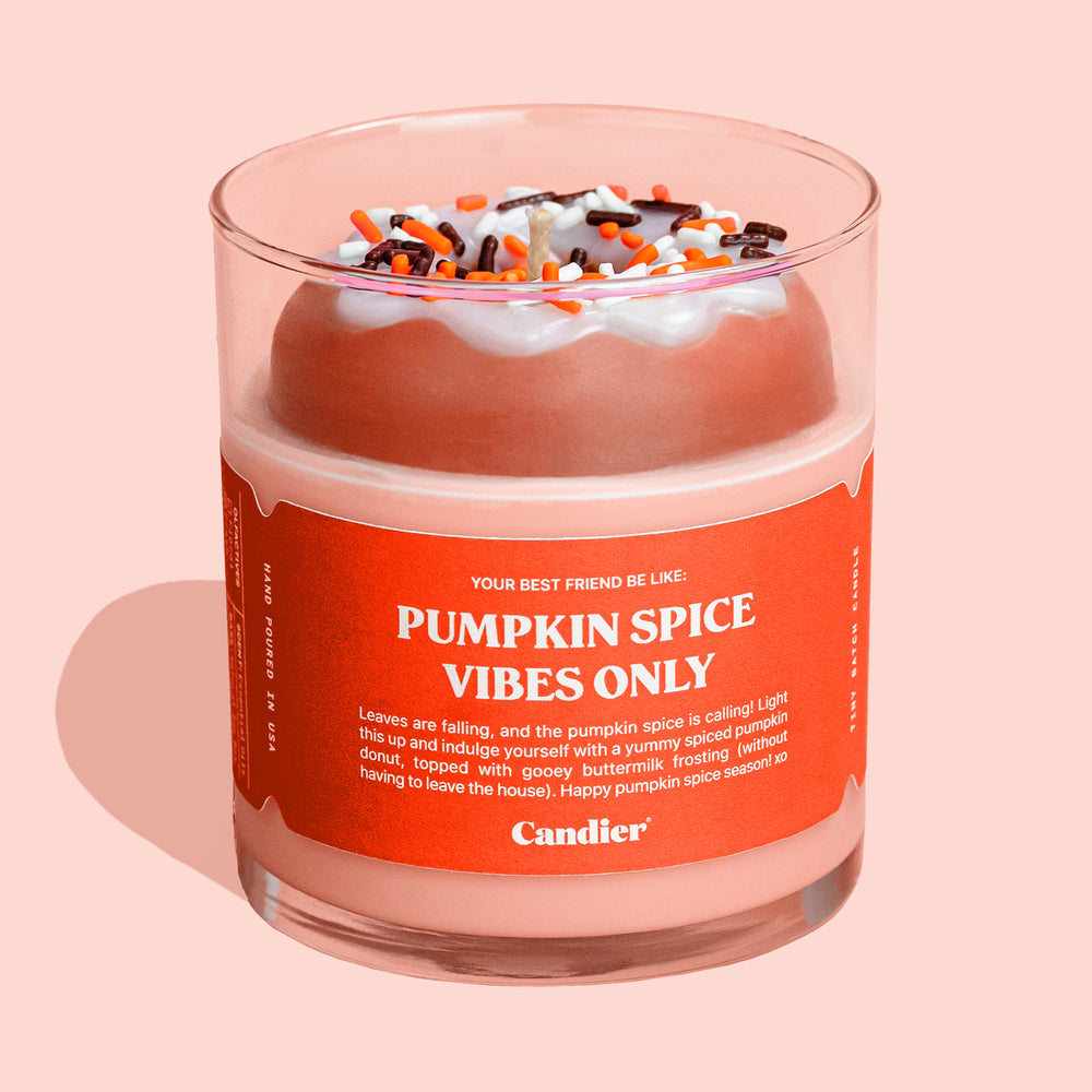 Pumpkin Spice Vibes Only Donut