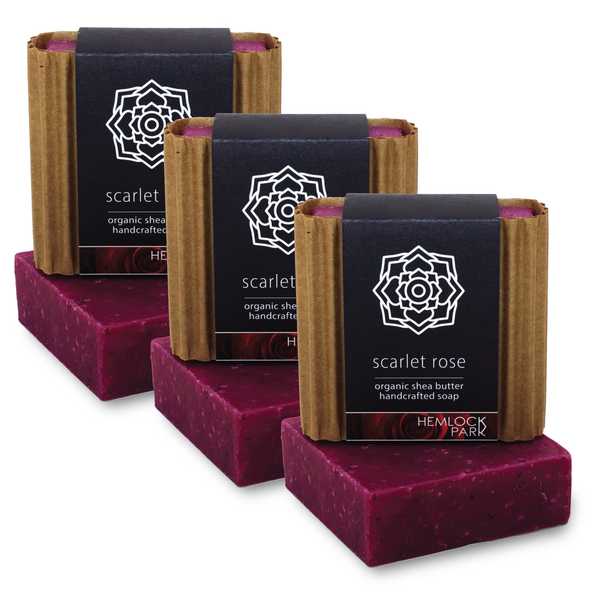 Scarlet Rose | Organic Shea Butter Soap