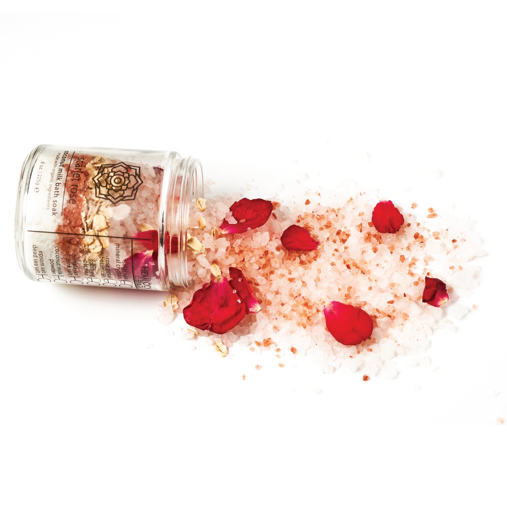 Scarlet Rose Coconut Milk Bath Soak