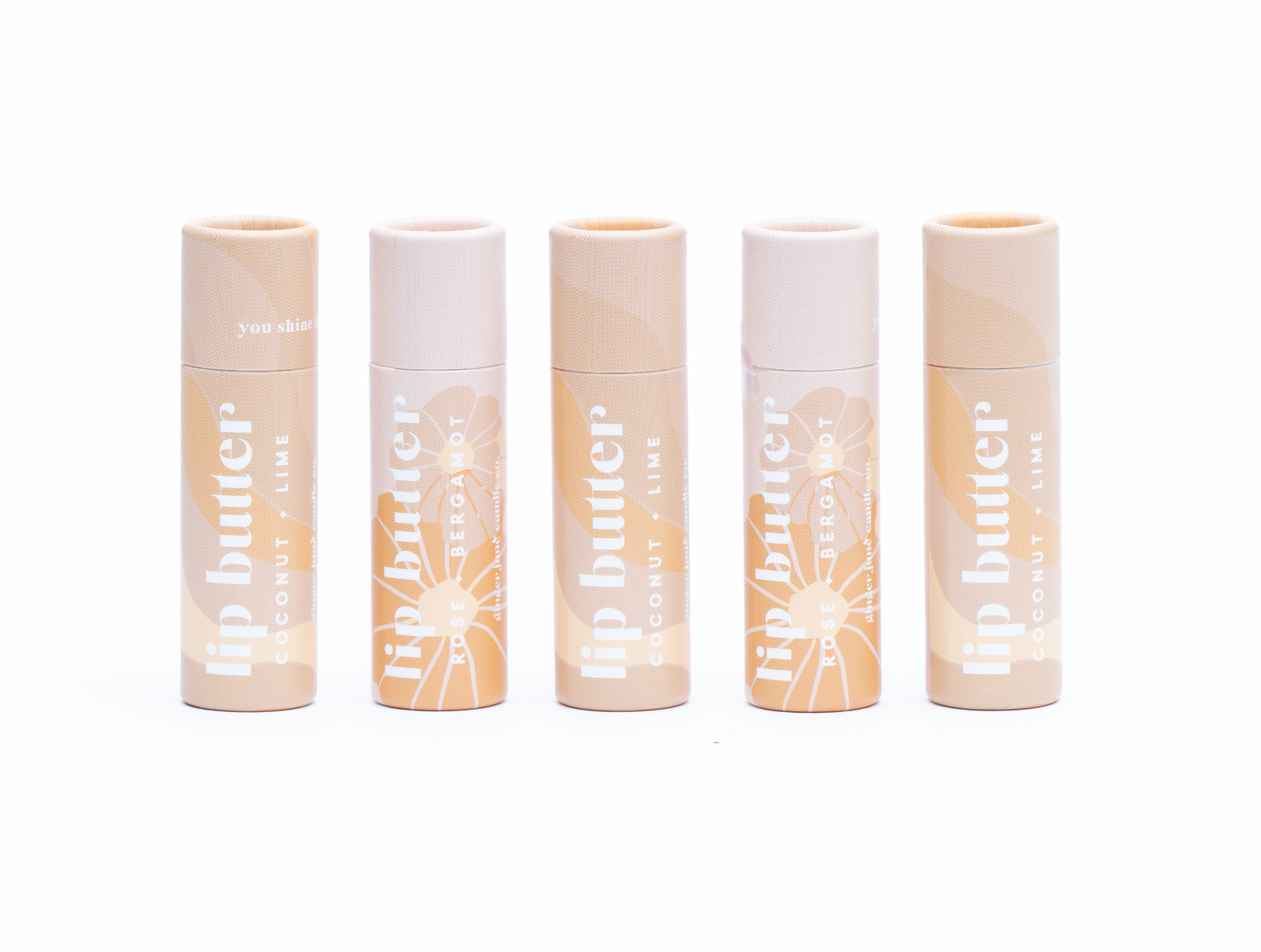 coconut lime lip butter • botanically tinted • beeswax based