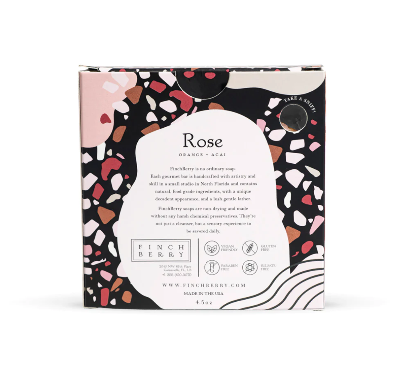 Handcrafted Vegan Soap - Rose