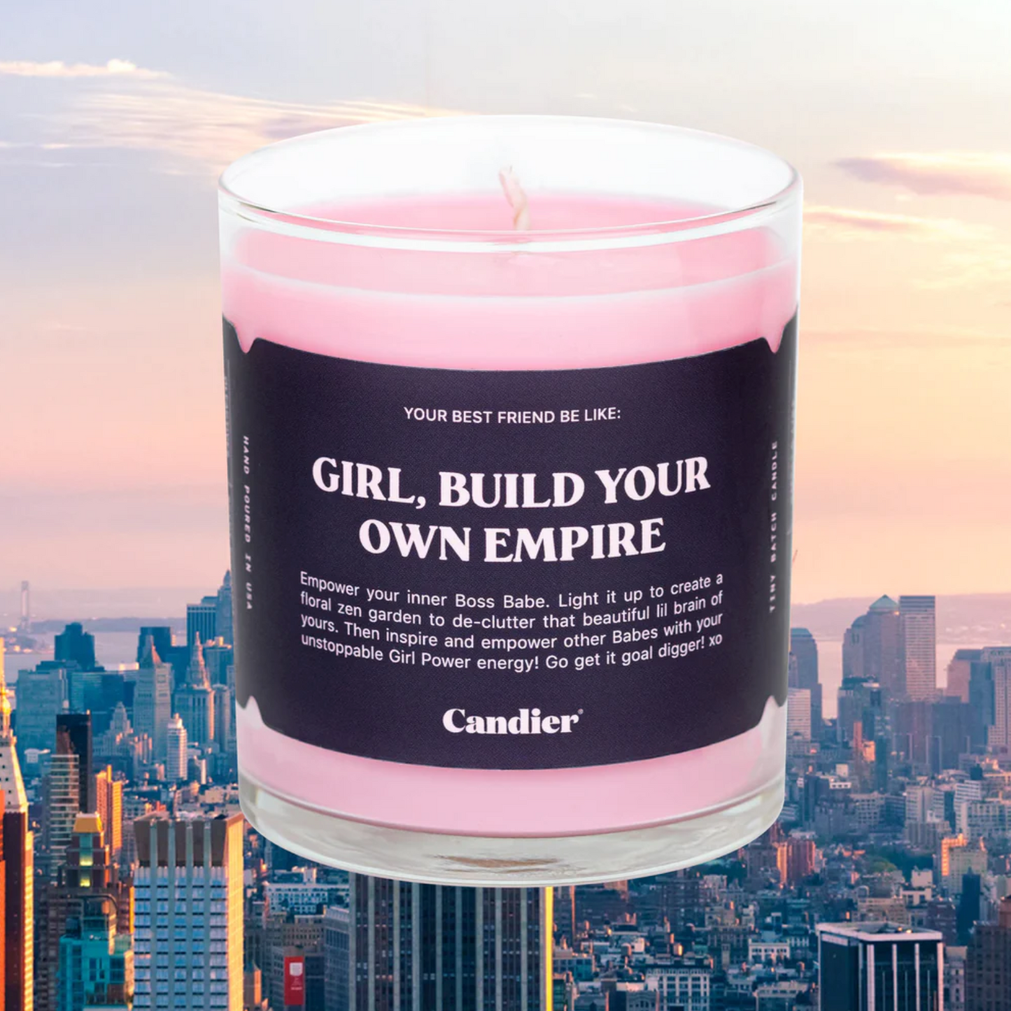 Build Your Empire Candle