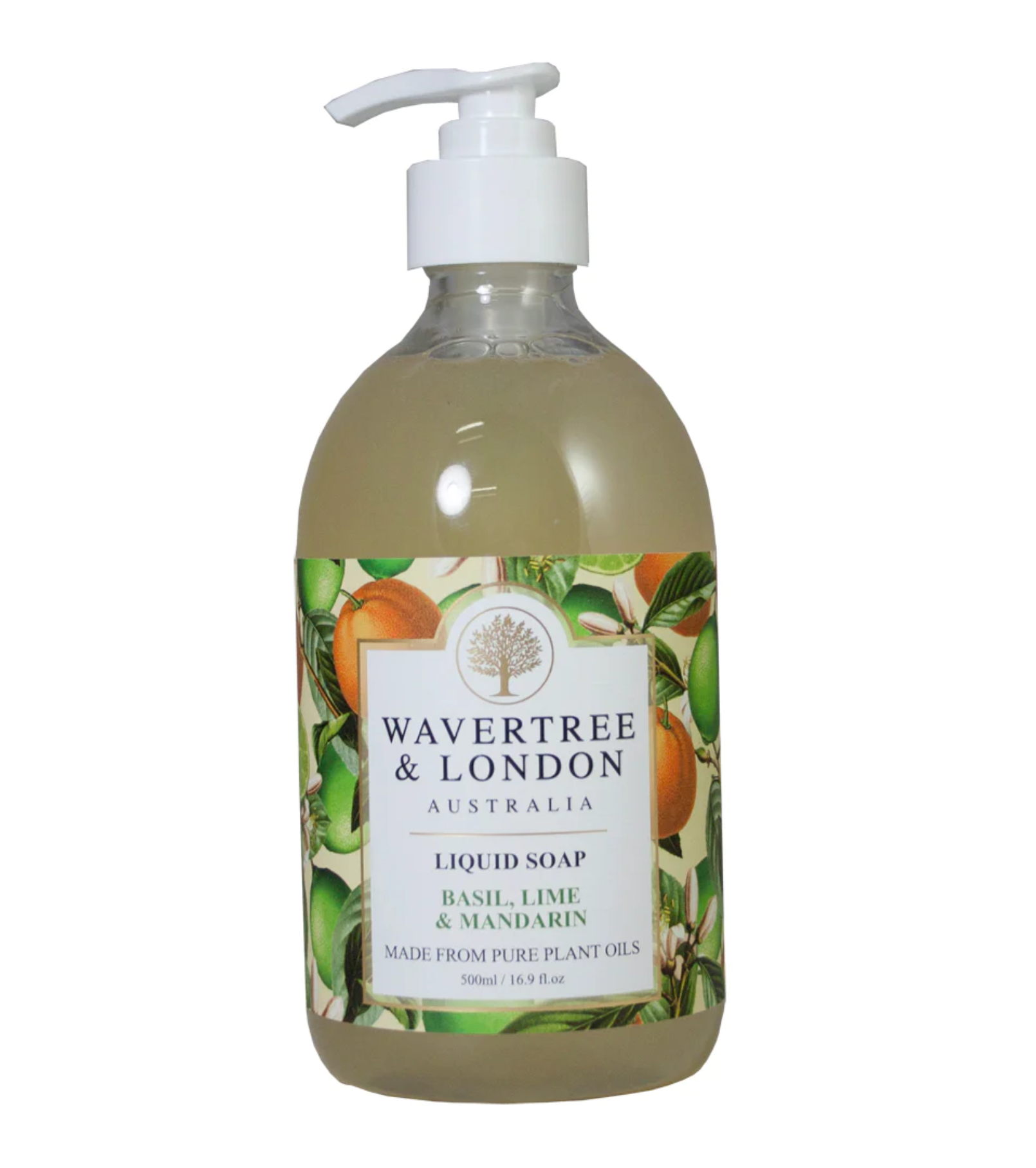 Basil Lime & Mandarin Liquid Soap