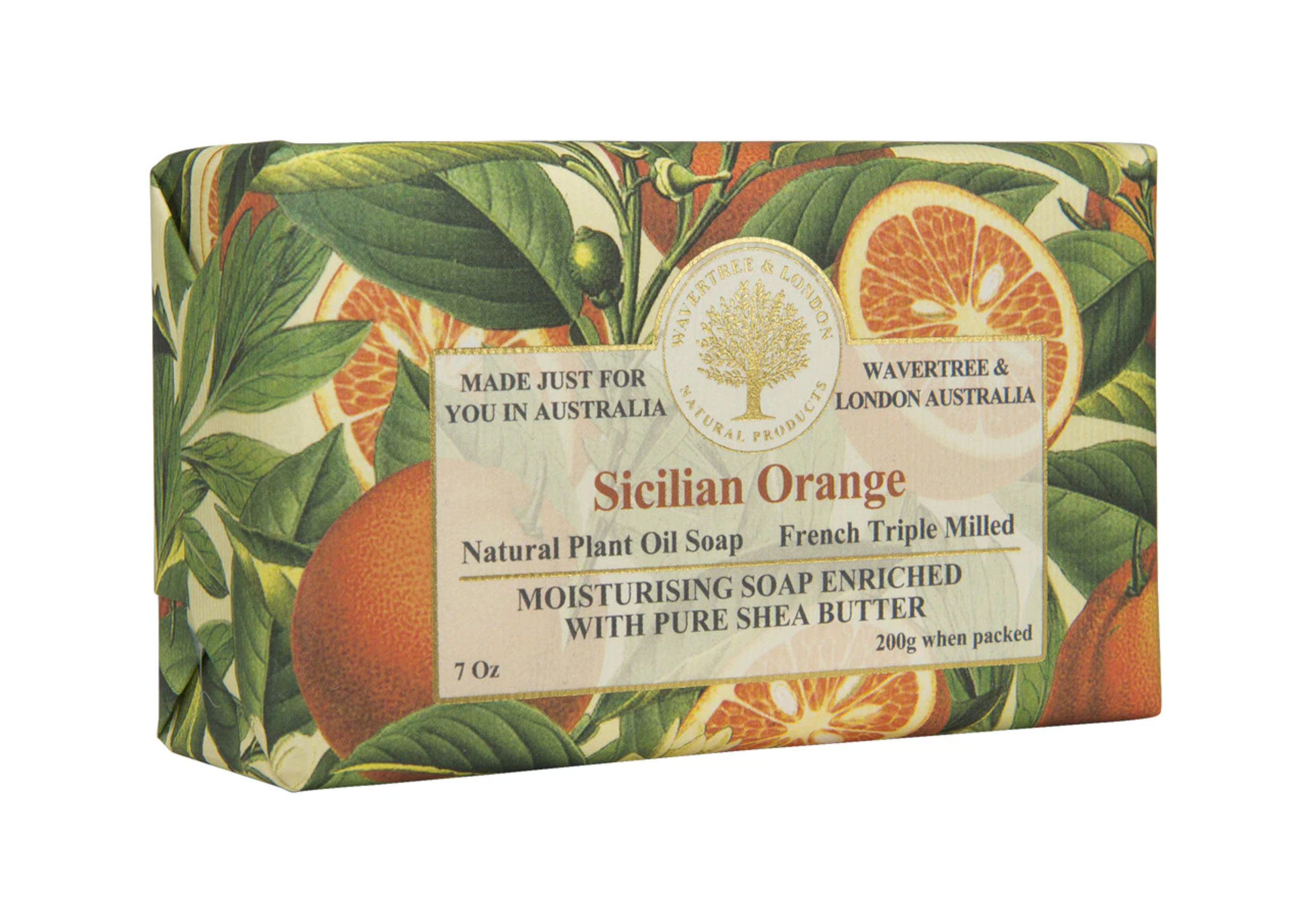 Sicilian Orange Luxury Soap Bar