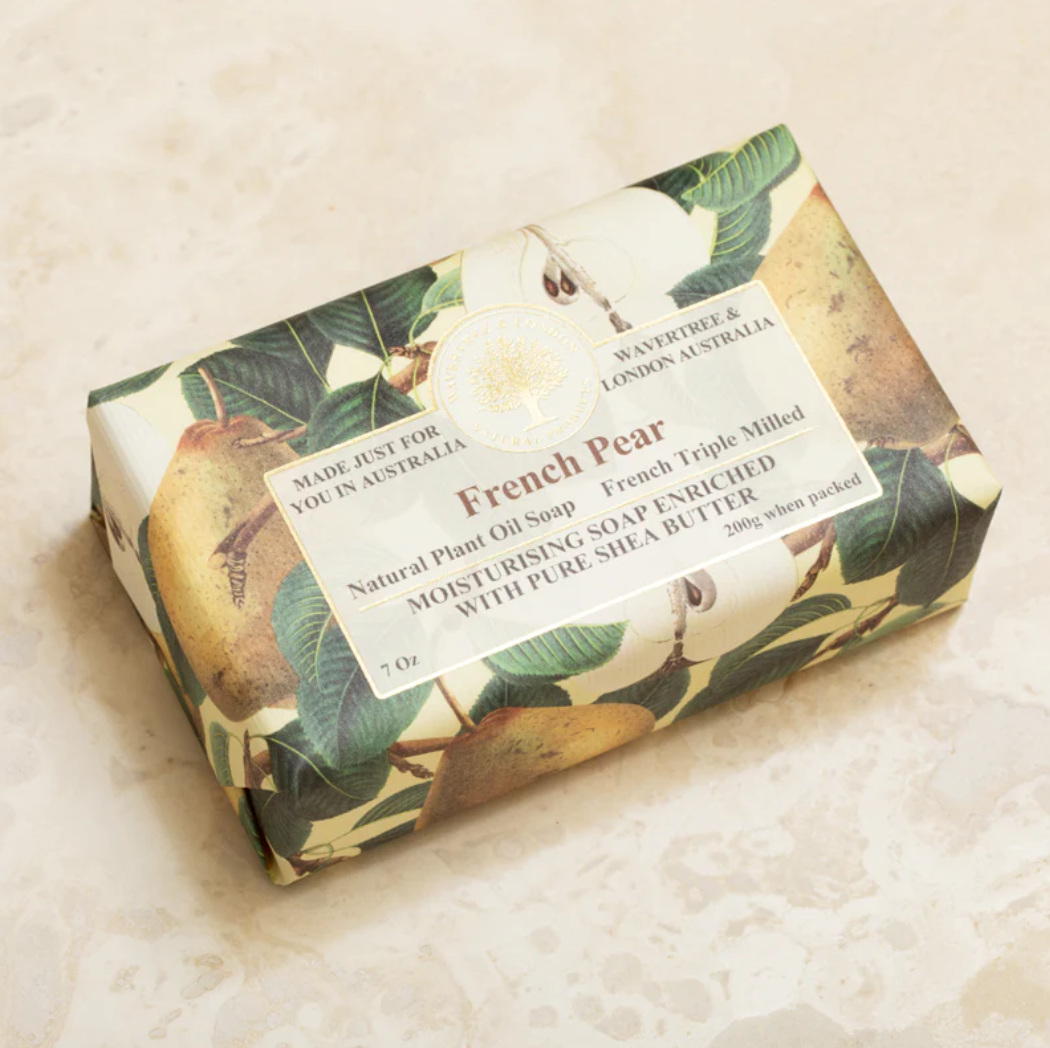 French Pear Luxury Soap Bar
