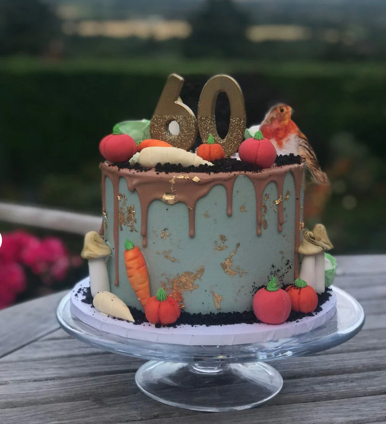 # 6 - Gold Glitter Birthday Candle