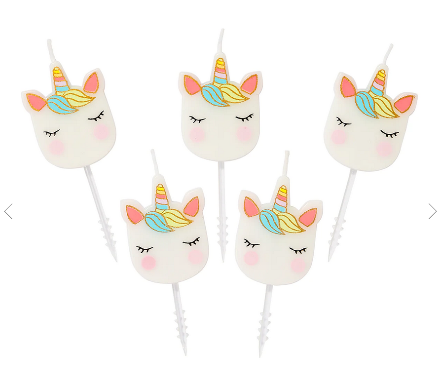 Unicorn Face Candles