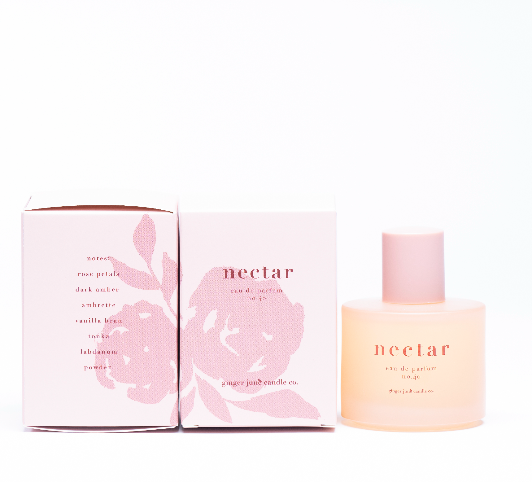 no. 40 nectar • clean perfume • roll-on or eau de parfum options