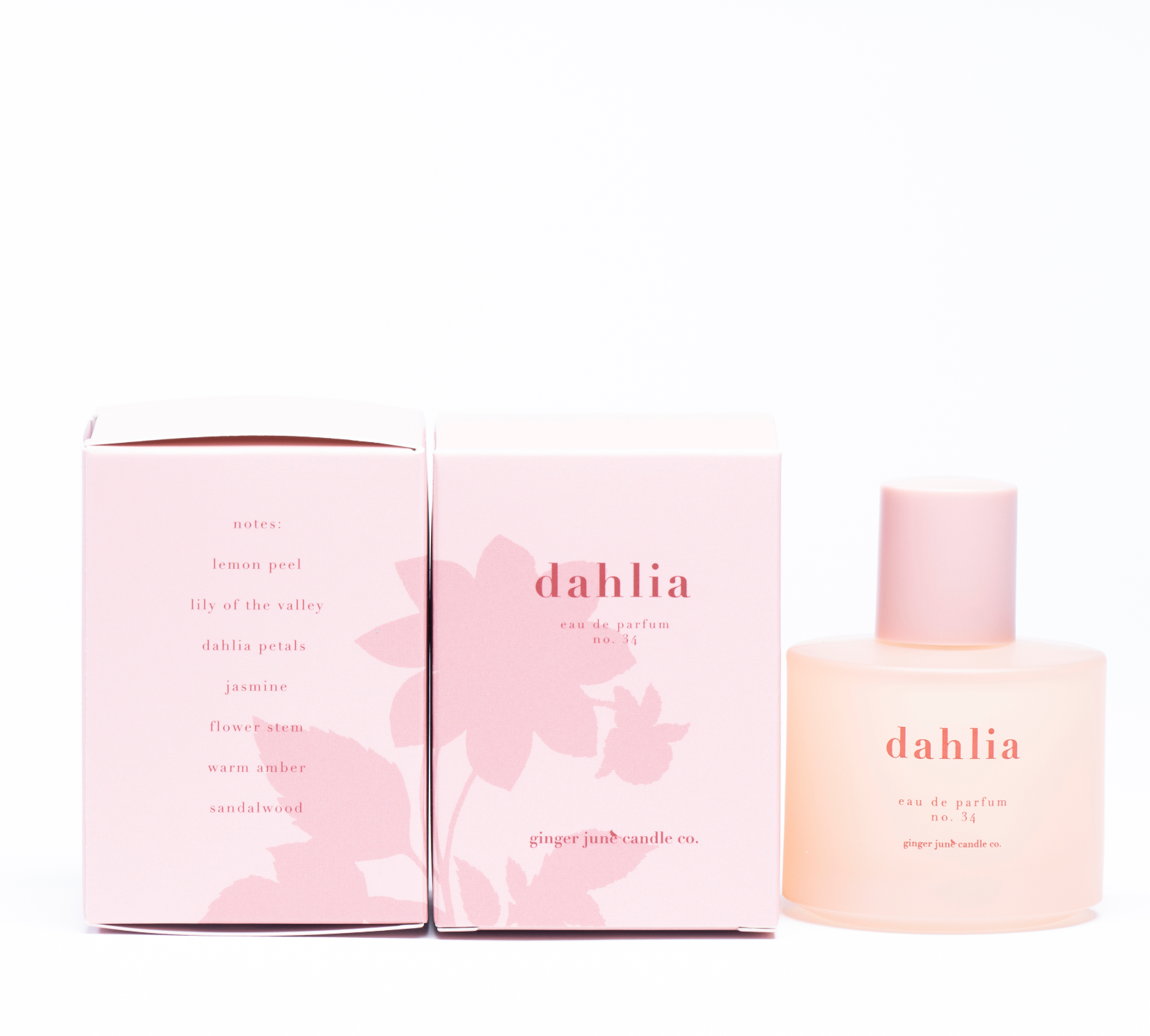 no. 34 dahlia • clean perfume • roll-on or eau de parfum options