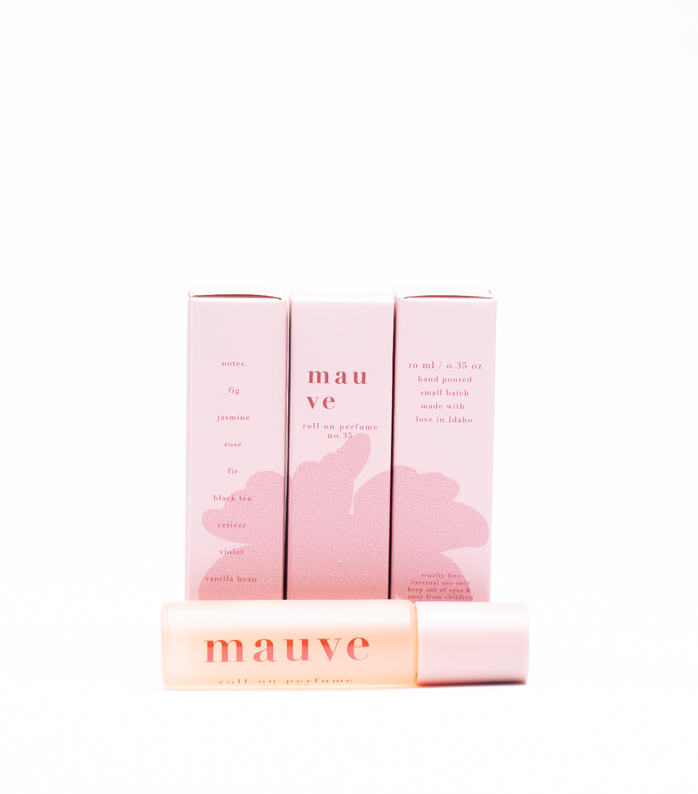 no. 35 mauve • clean perfume • roll-on or eau de parfum options