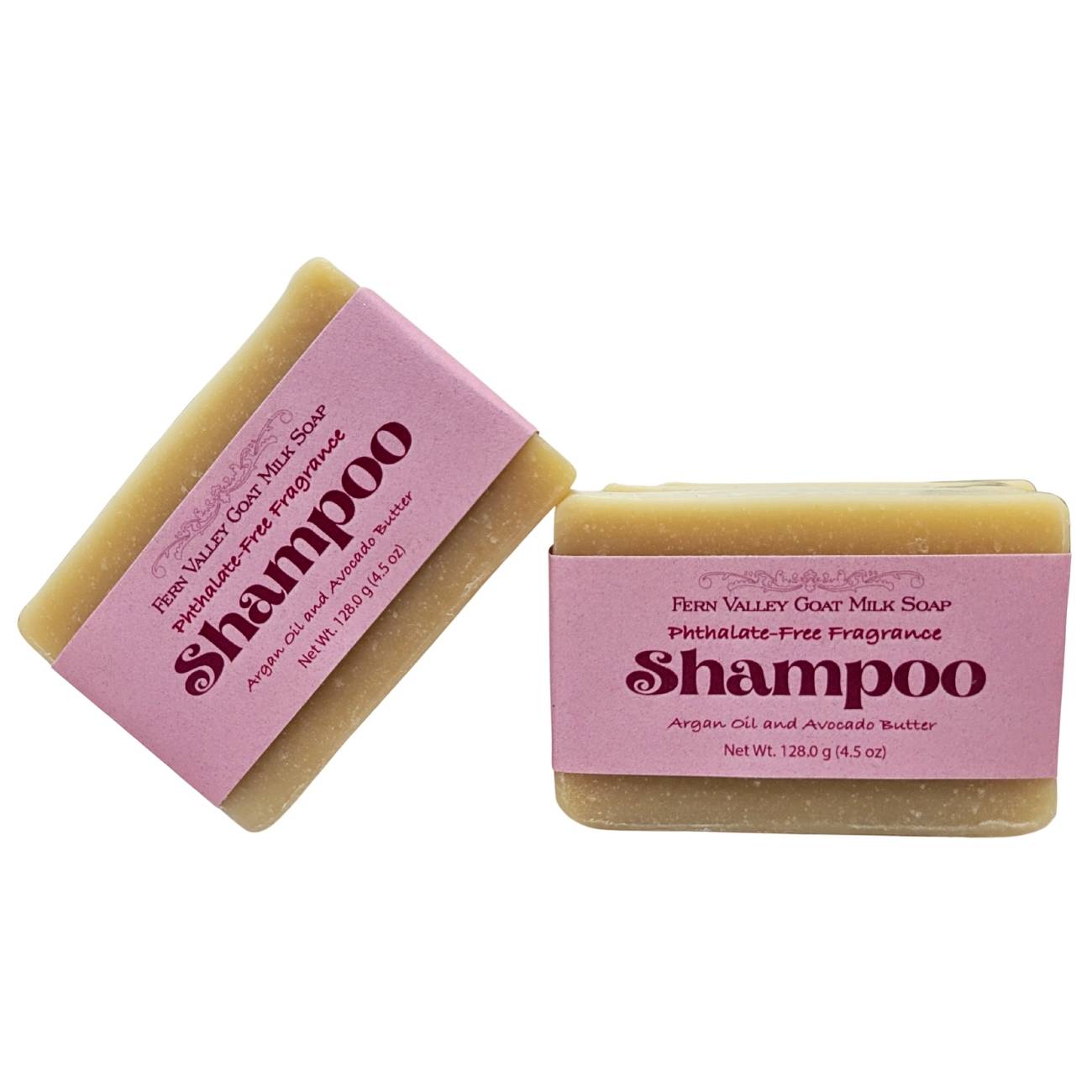 Handmade Goat Milk Shampoo Bar | Argan Oil & Avocado Butter | Flirty Floral Scent