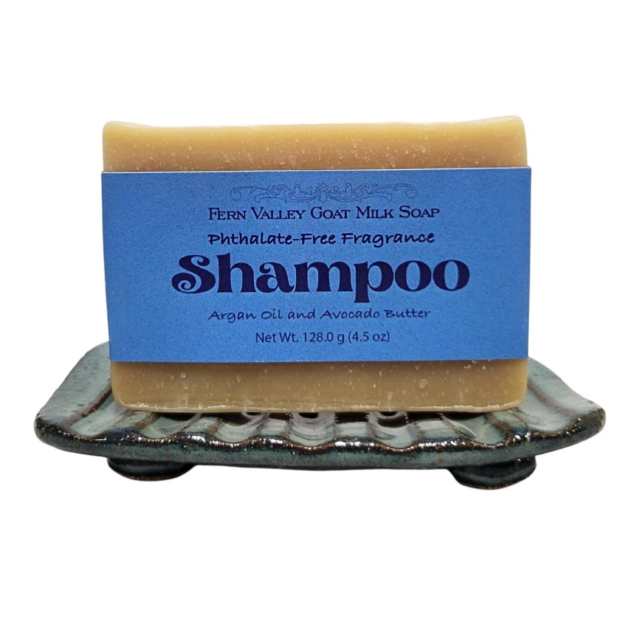 Handmade Goat Milk Shampoo Bar | Argan Oil & Avocado Butter | For Him