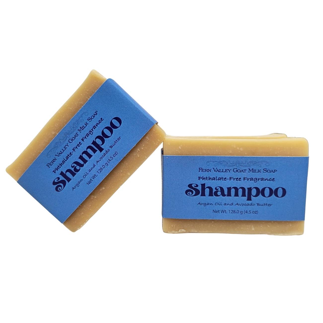 Handmade Goat Milk Shampoo Bar | Argan Oil & Avocado Butter | For Him
