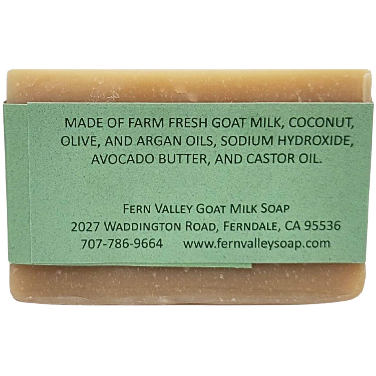 Handmade Goat Milk Shampoo Bar | Argan Oil & Avocado Butter | Fragrance-Free