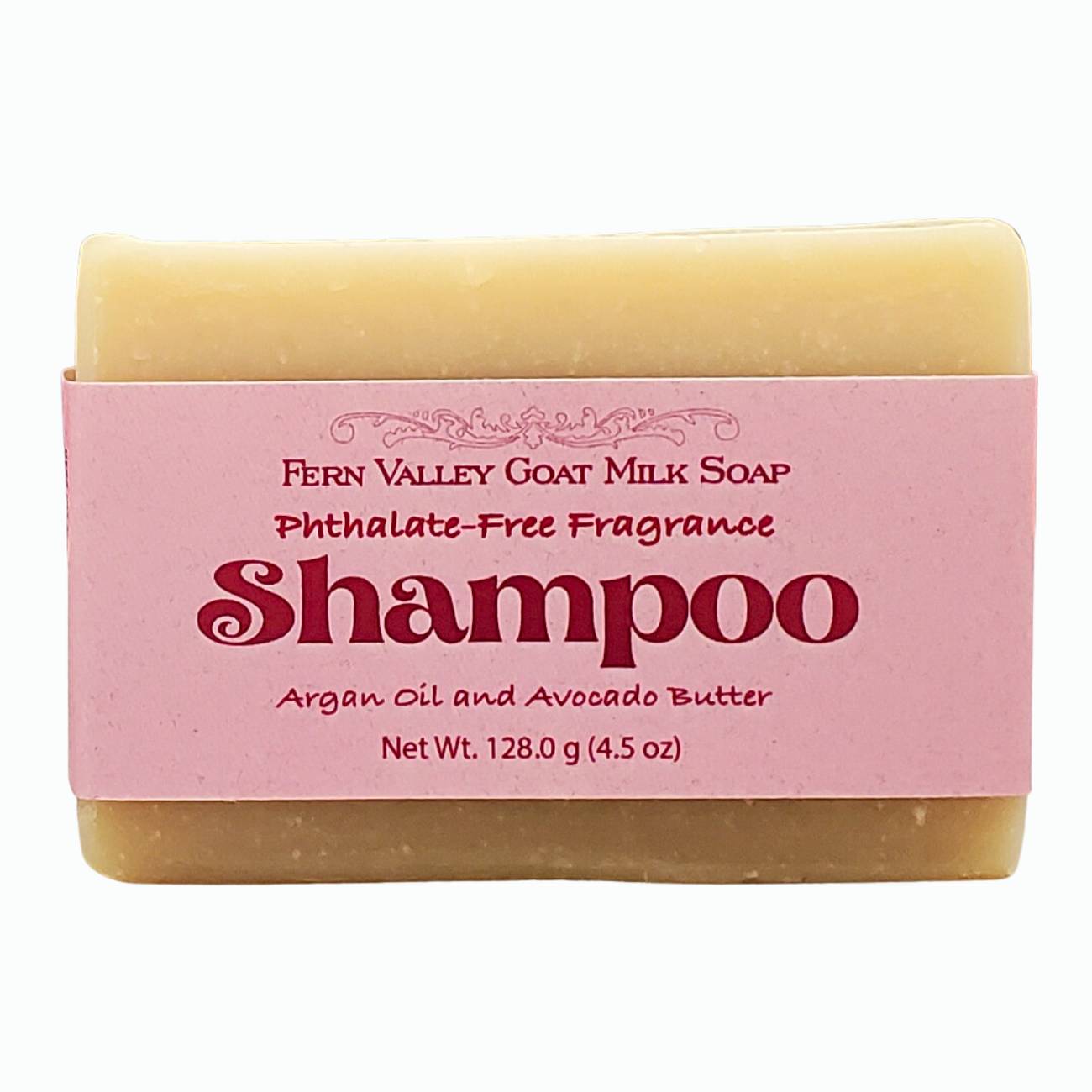 Handmade Goat Milk Shampoo Bar | Argan Oil & Avocado Butter | Flirty Floral Scent