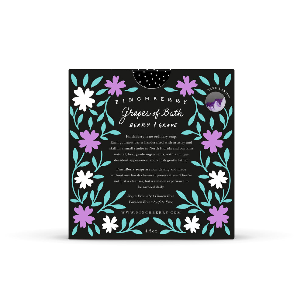 Handcrafted Vegan Soap - Grapes of Bath